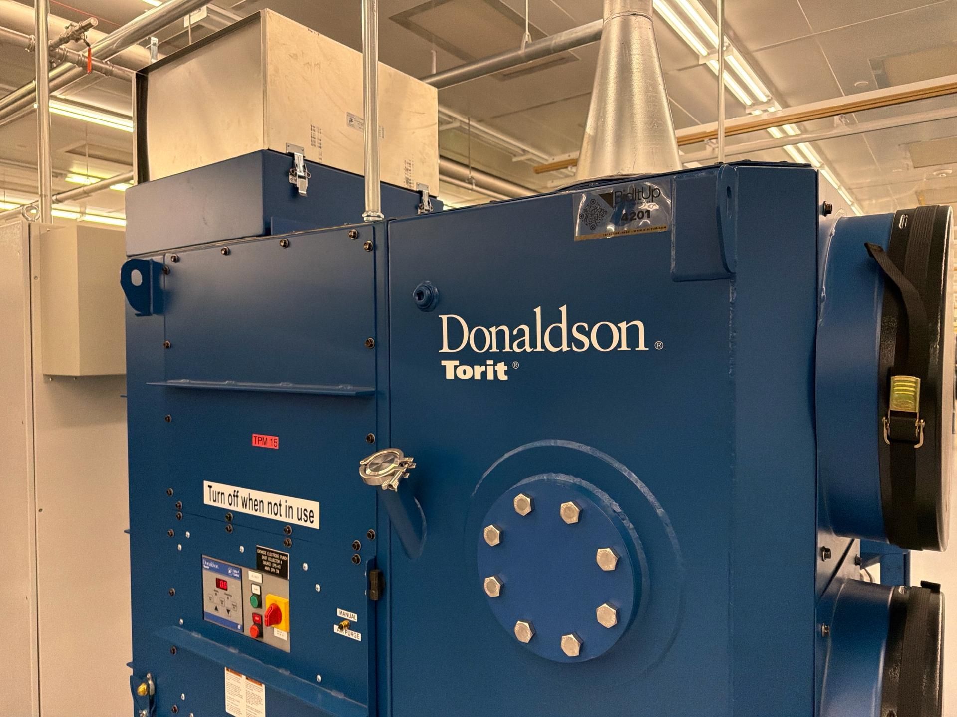 Donaldson Torit Downflo Oval (DFO 2-2) cartridge dust collector. - Image 5 of 7