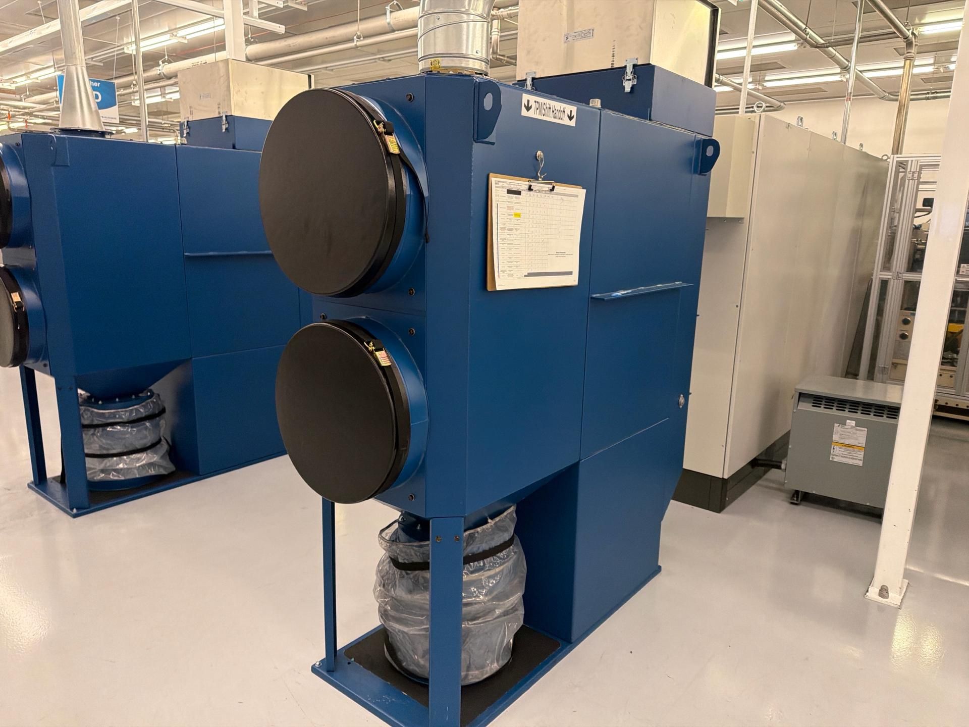 Donaldson Torit Downflo Oval (DFO 2-2) cartridge dust collector. - Image 2 of 7