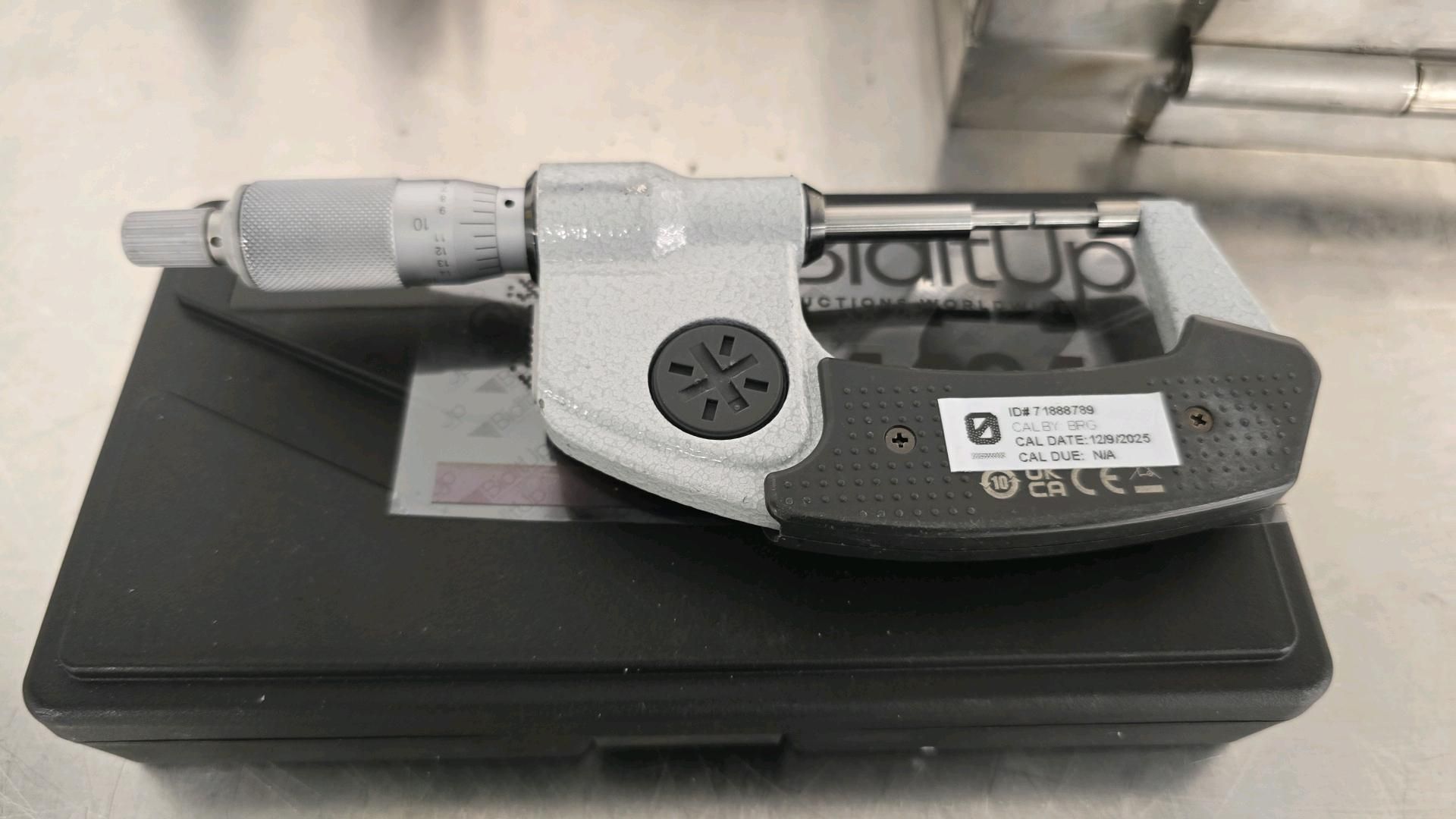 Mitutoyo 0-1" Digital Micrometer - Image 4 of 4