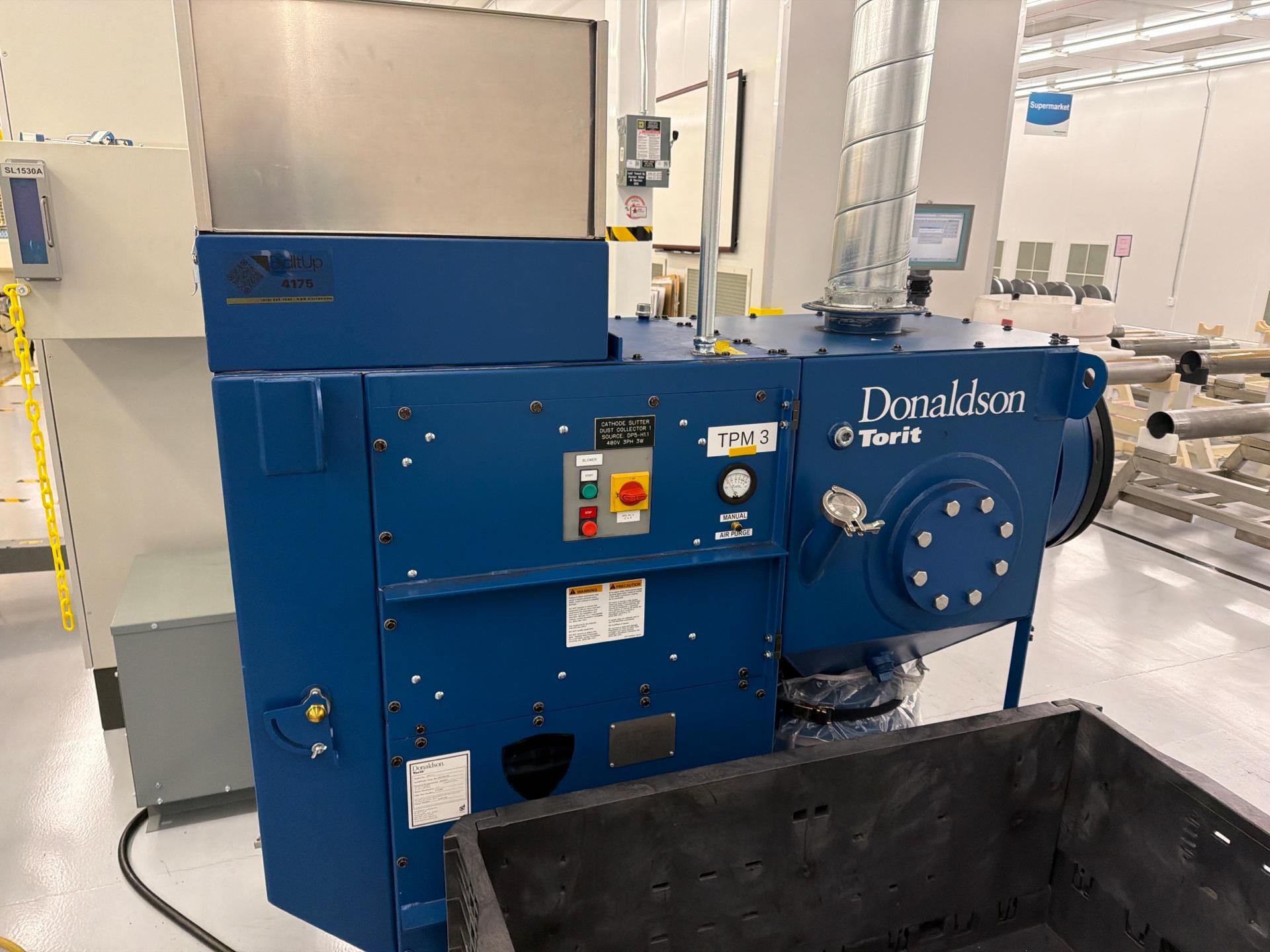 Donaldson Torit Downflo Oval (DFO) cartridge dust collector.