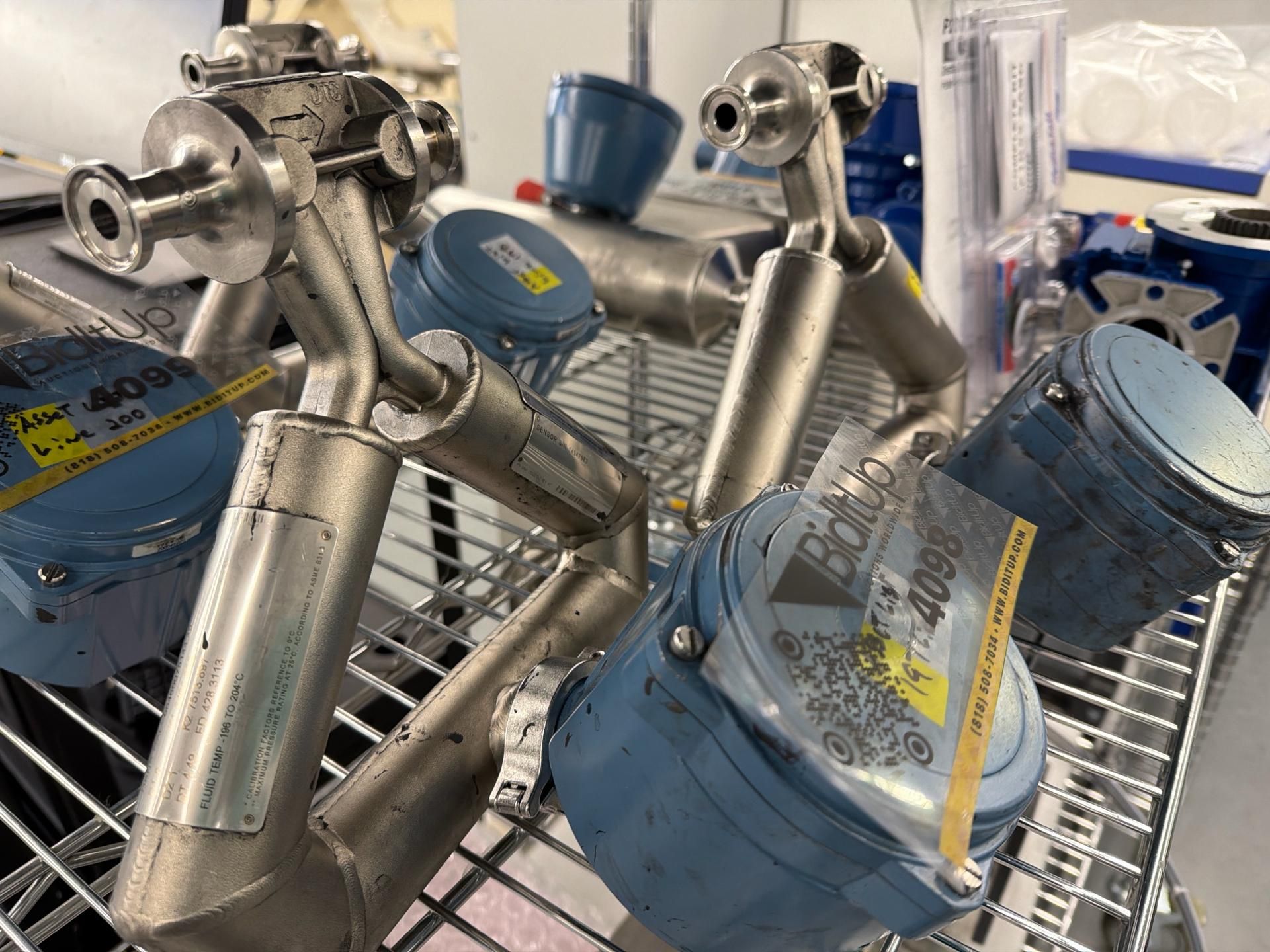 (2) Micro Motion Coriolis mass flow and density sensor - Image 2 of 6