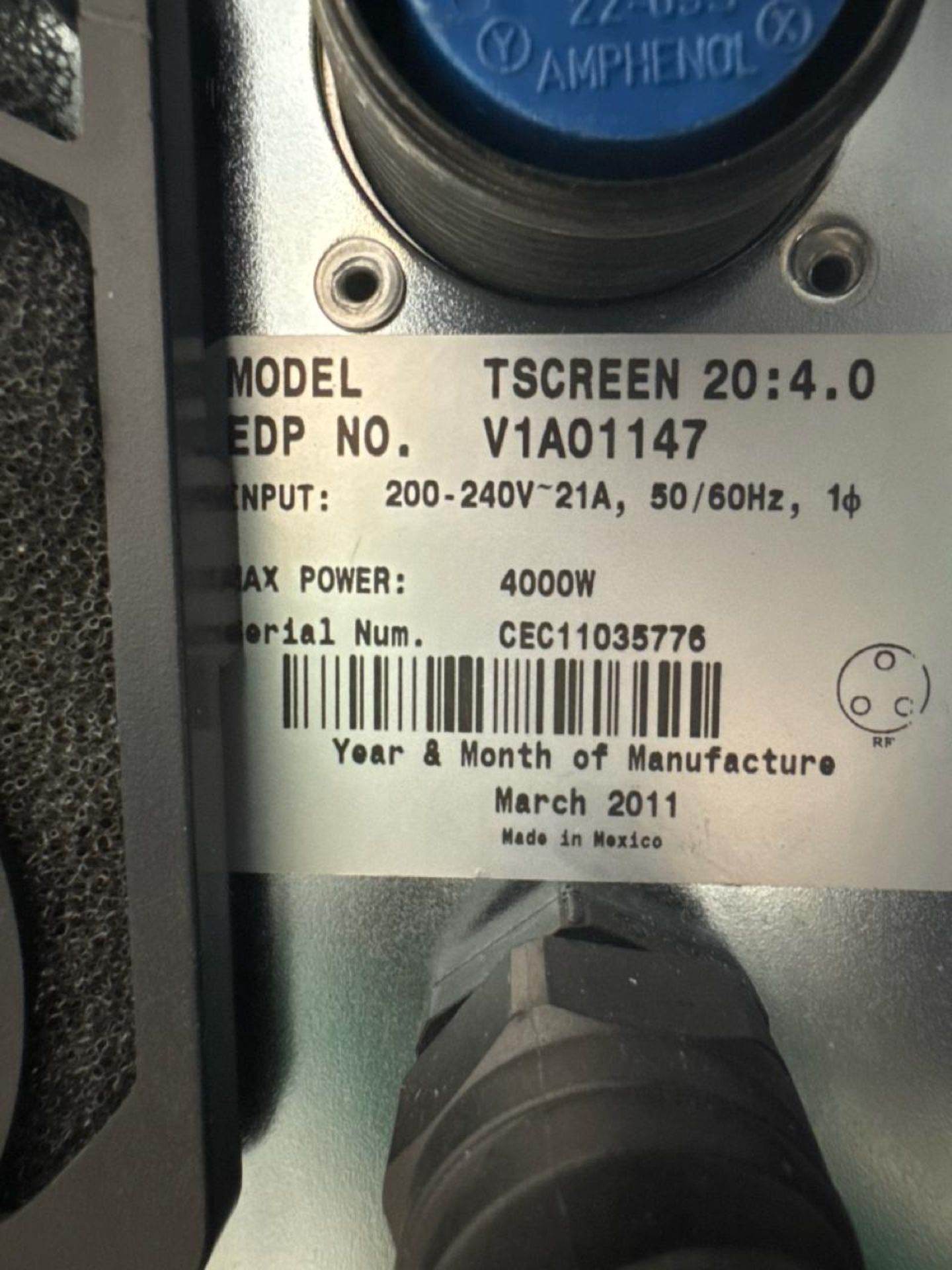 Branson ultrasonic welder controller - Image 3 of 4