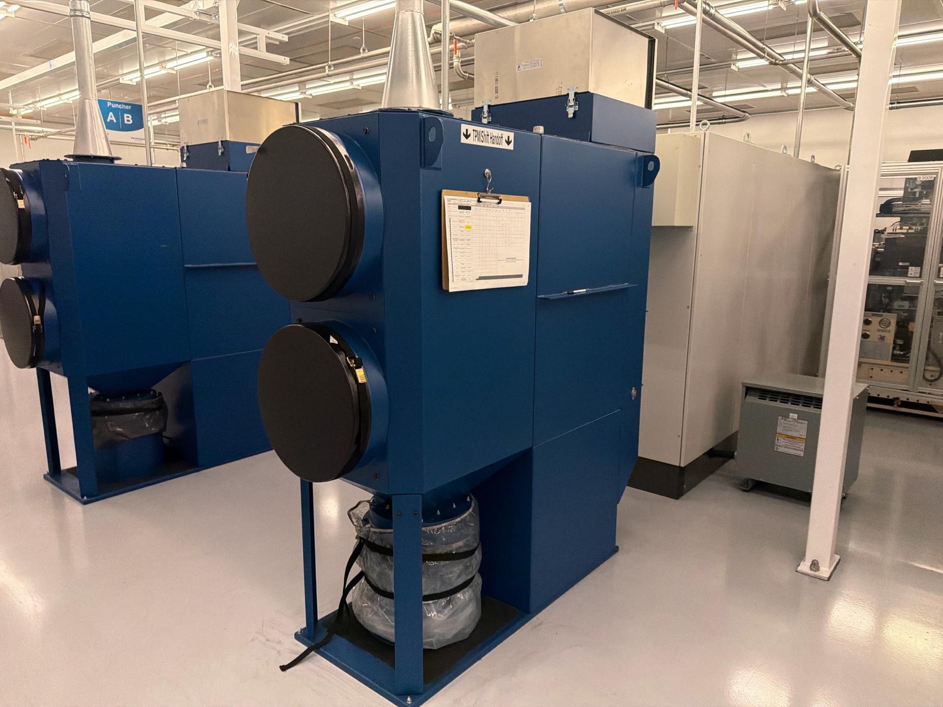 Donaldson Torit Downflo Oval (DFO 2-2) cartridge dust collector. - Image 2 of 8