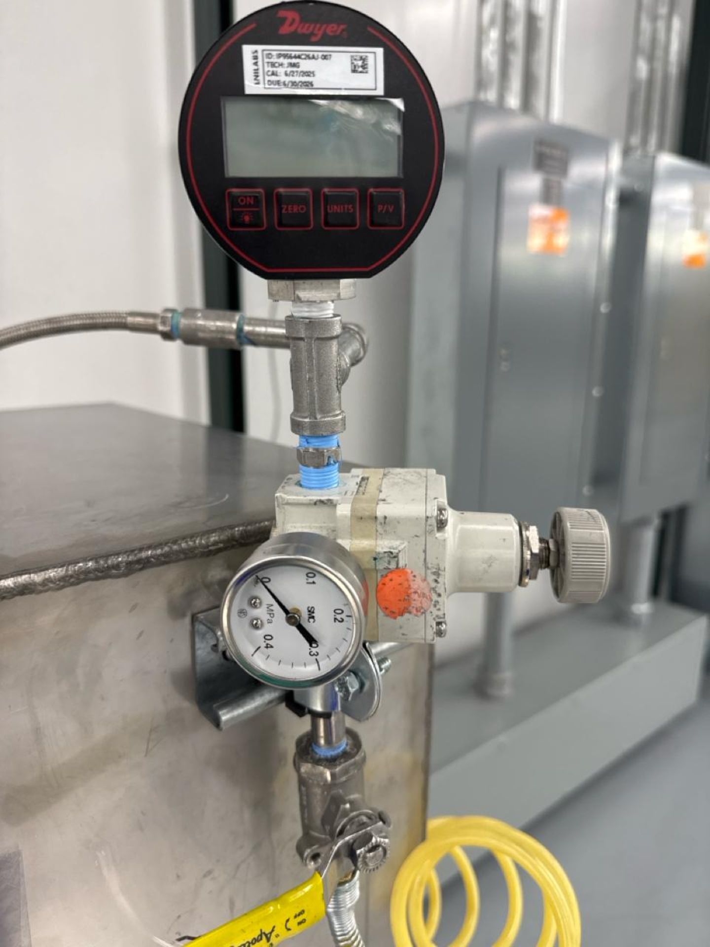 Stainless steel pressure box - Image 2 of 3