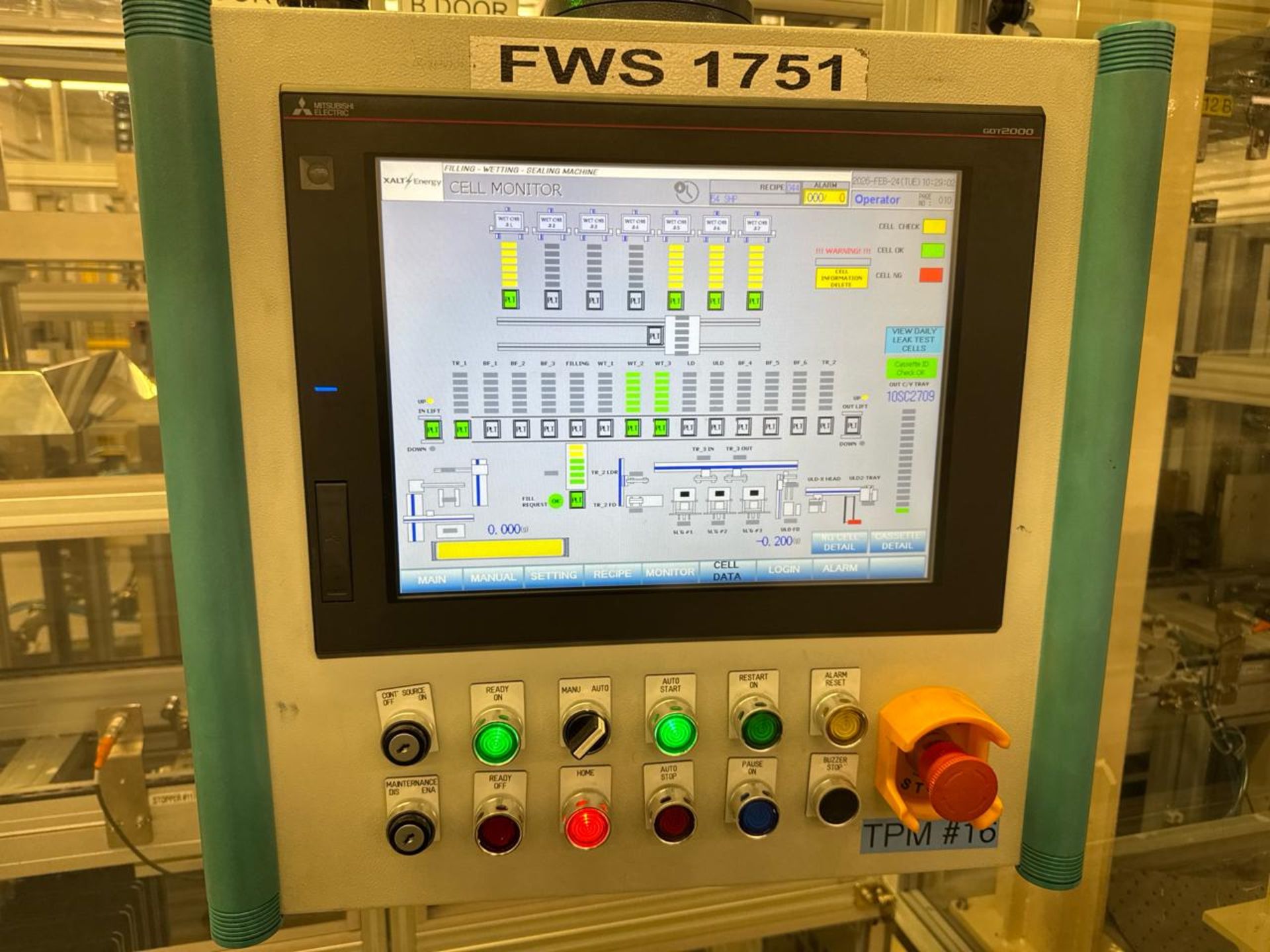 Battery cell electrolyte filling/Wetting/ Sealing assembly - Image 8 of 12