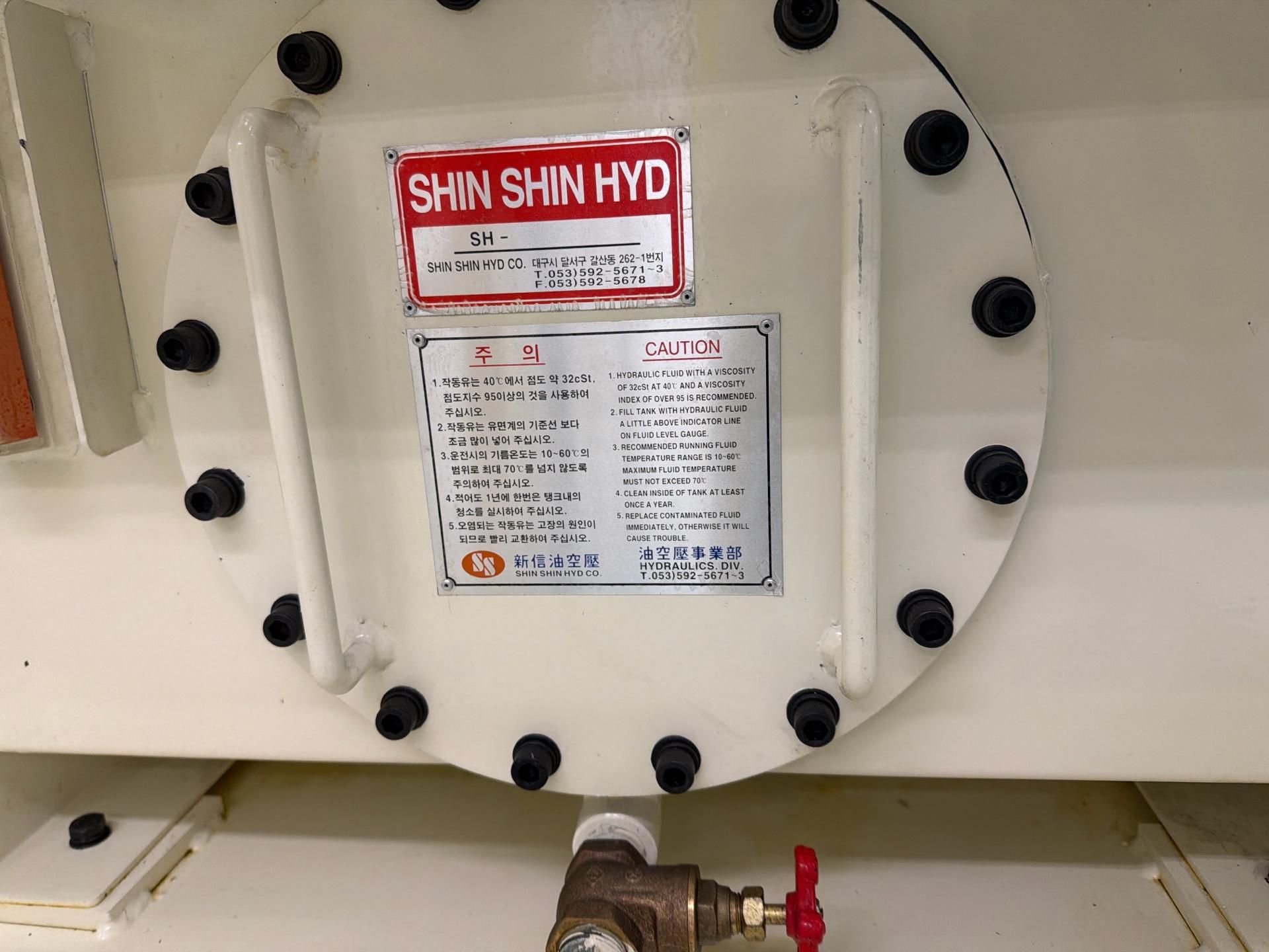 Industrial Hydraulic Power Unit Pump with Hyundai Heavy Industries HS Series AC 3 Phase Induction Mo - Image 4 of 9
