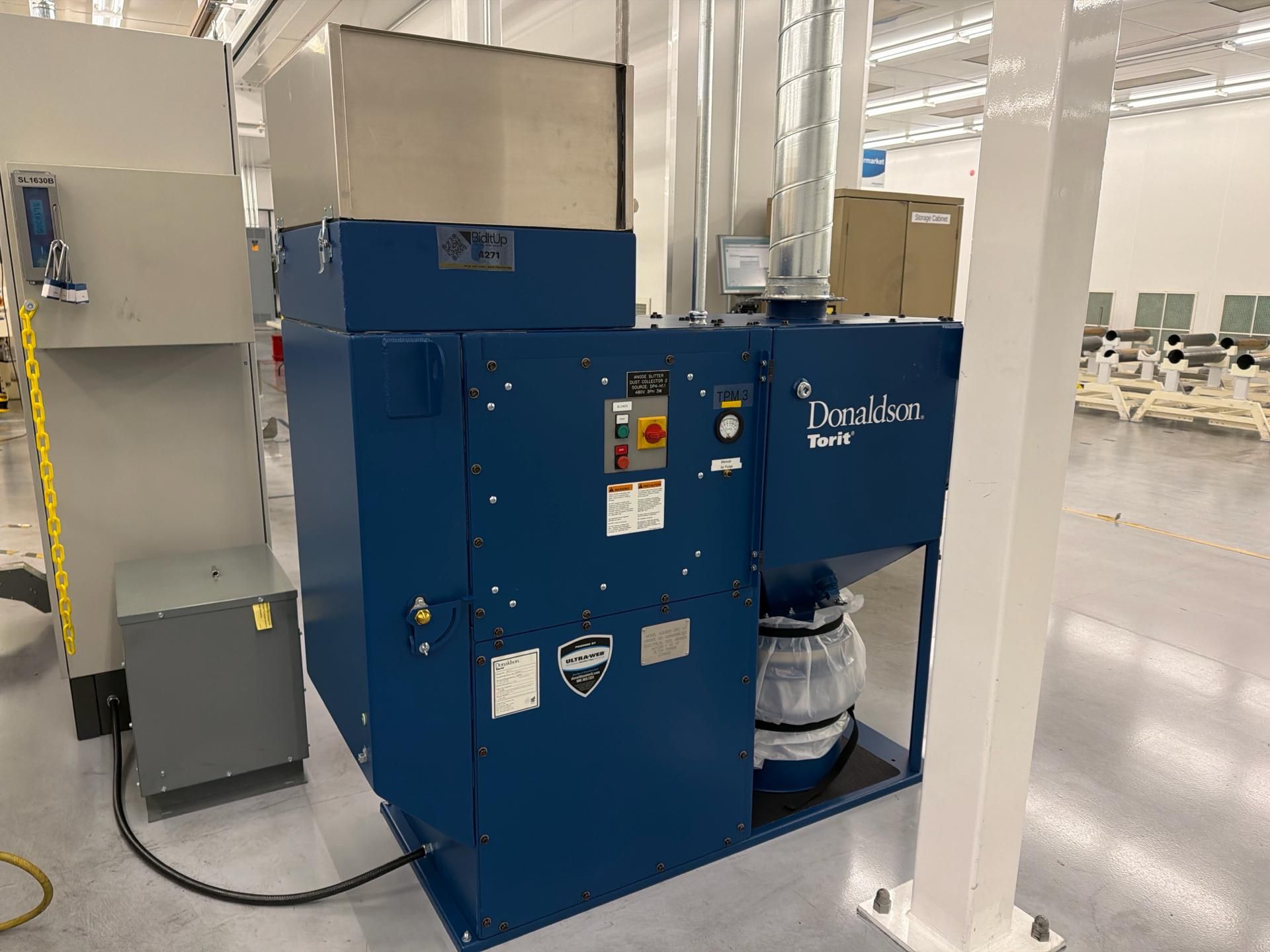 Donaldson Torit DFO 1-1 Downflo Oval industrial dust collector