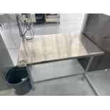 Stainless steel table