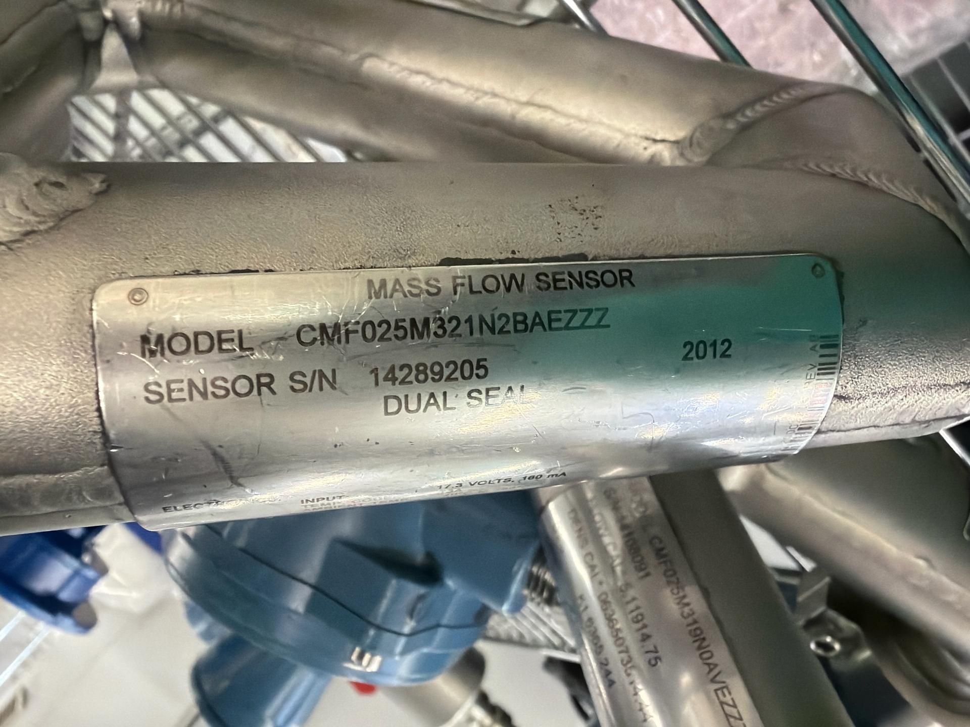 (2) Micro Motion Coriolis mass flow and density sensor - Image 7 of 7