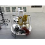 (2) Mobile Wire Carts