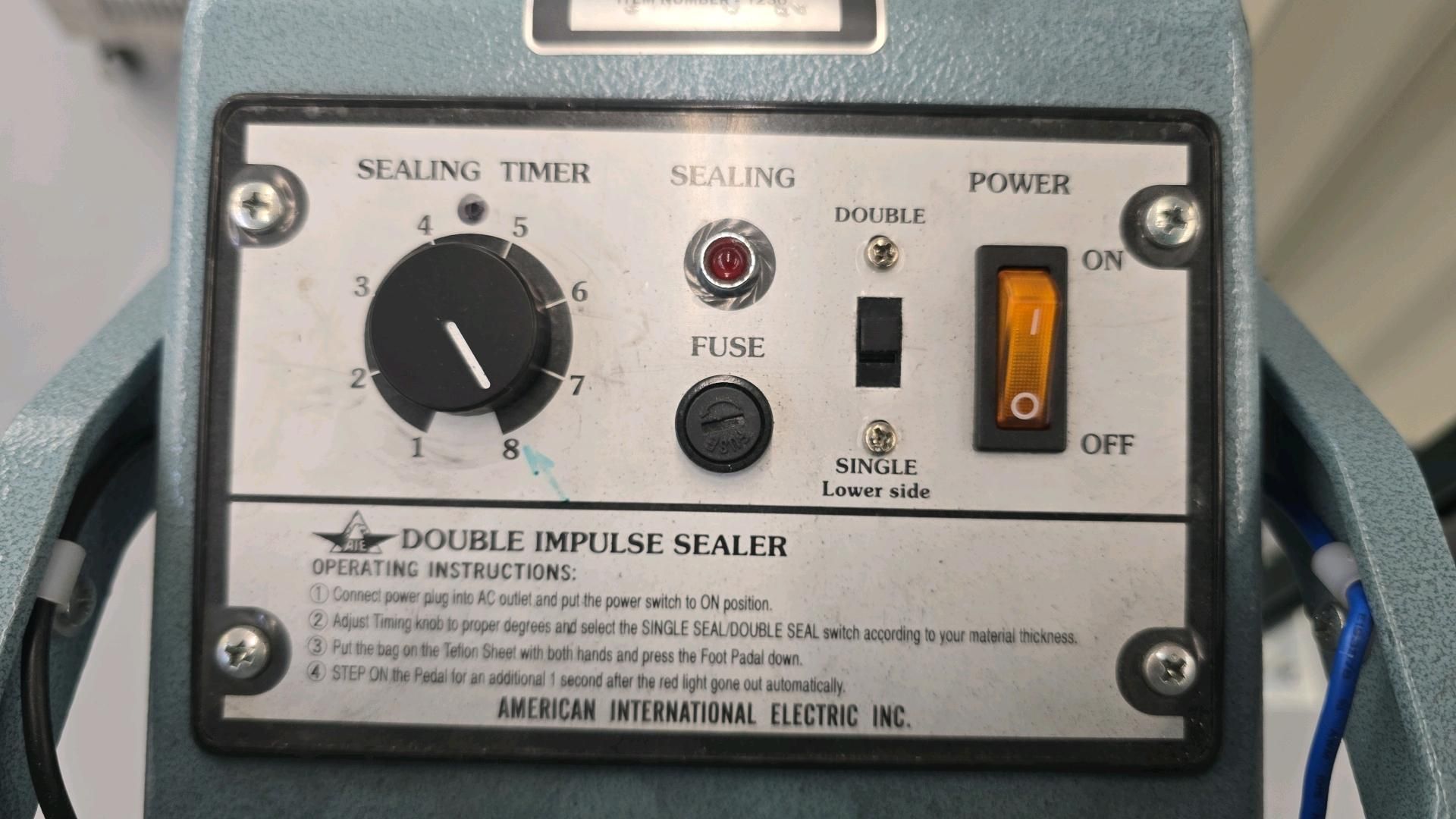 AIE 410FD Impulse Foot Sealer - Image 5 of 6