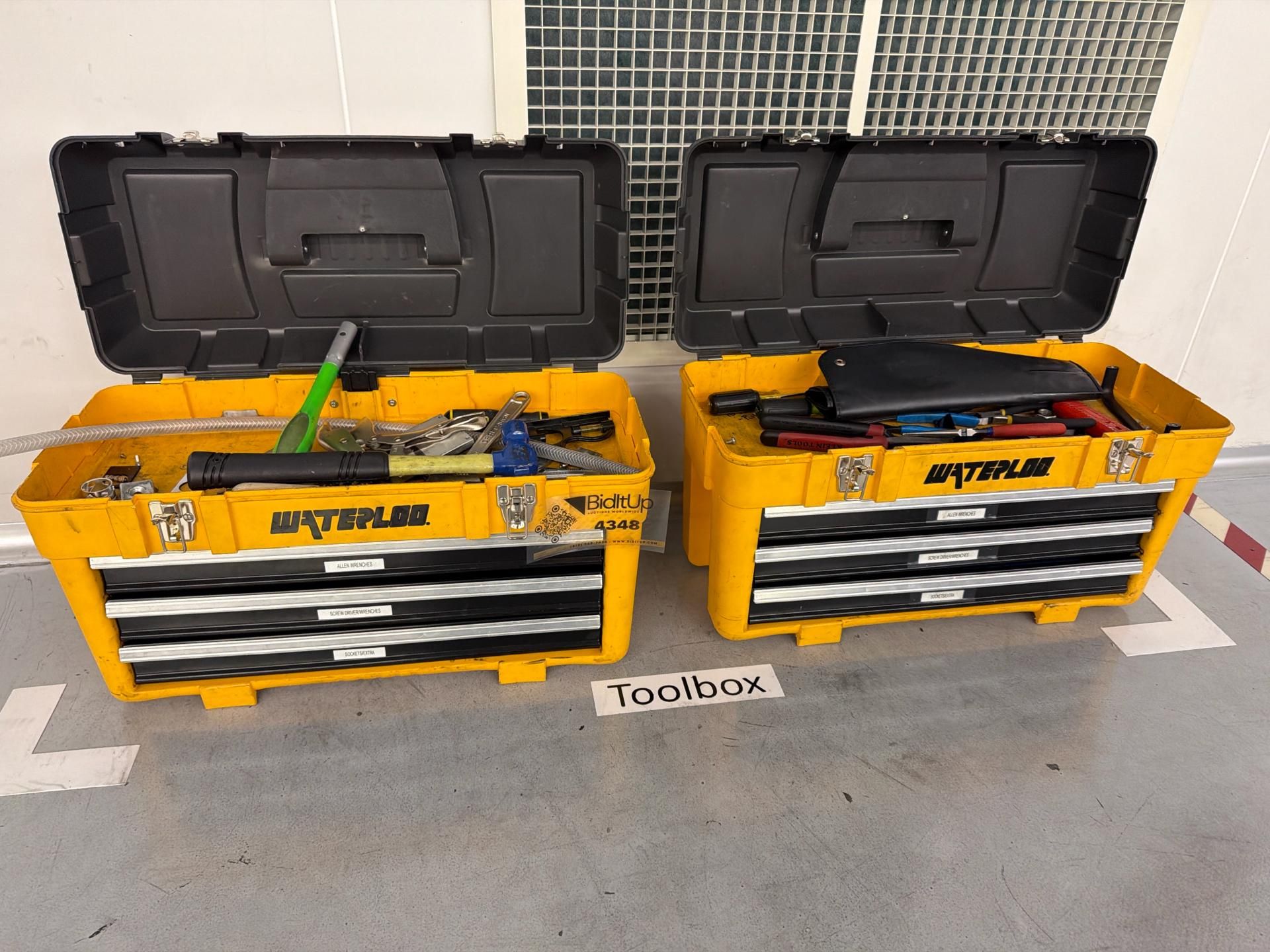 (2) WATERLOD Toolboxes