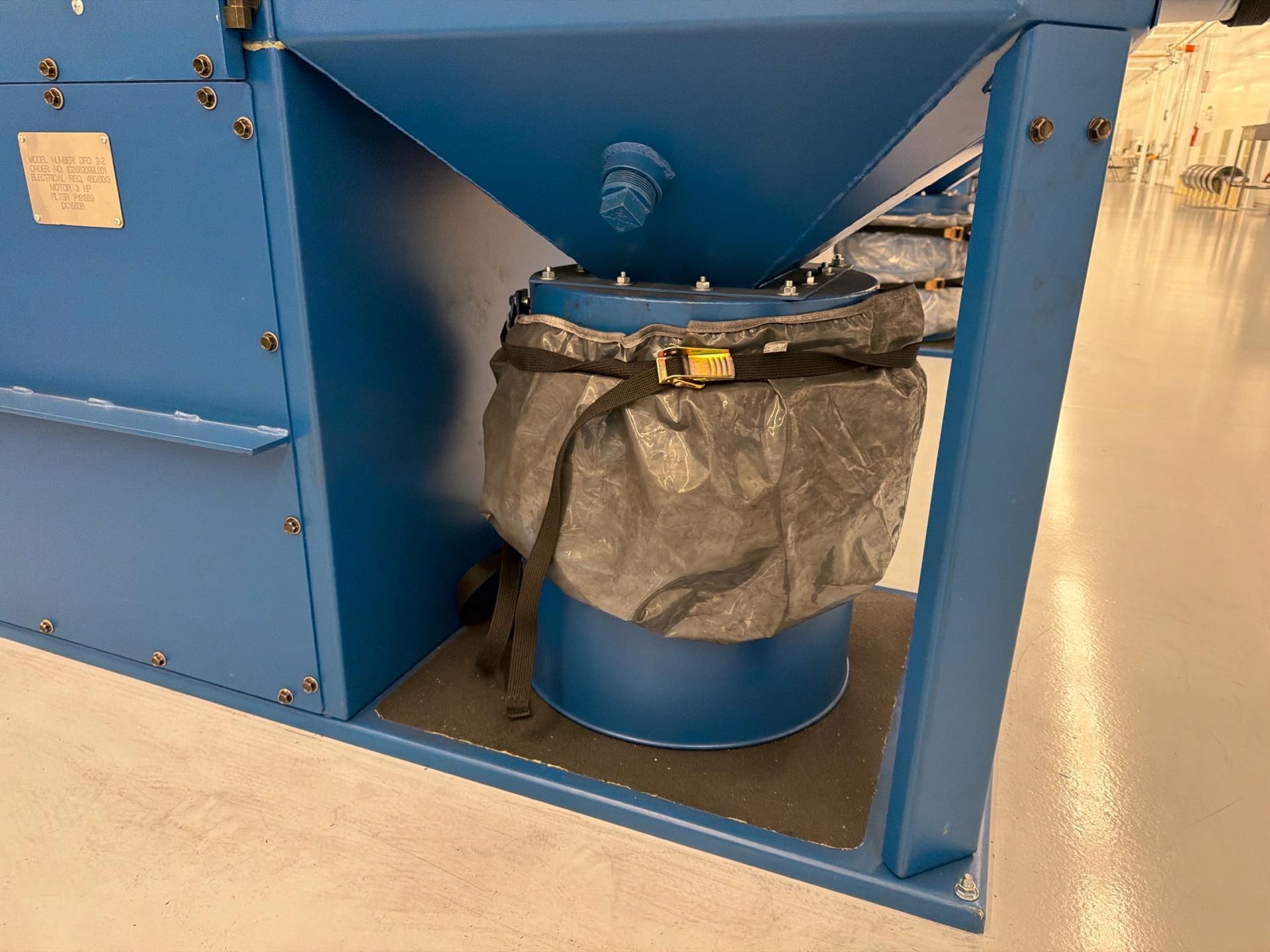 Donaldson Torit Downflo Oval (DFO 2-2) cartridge dust collector. - Image 9 of 16
