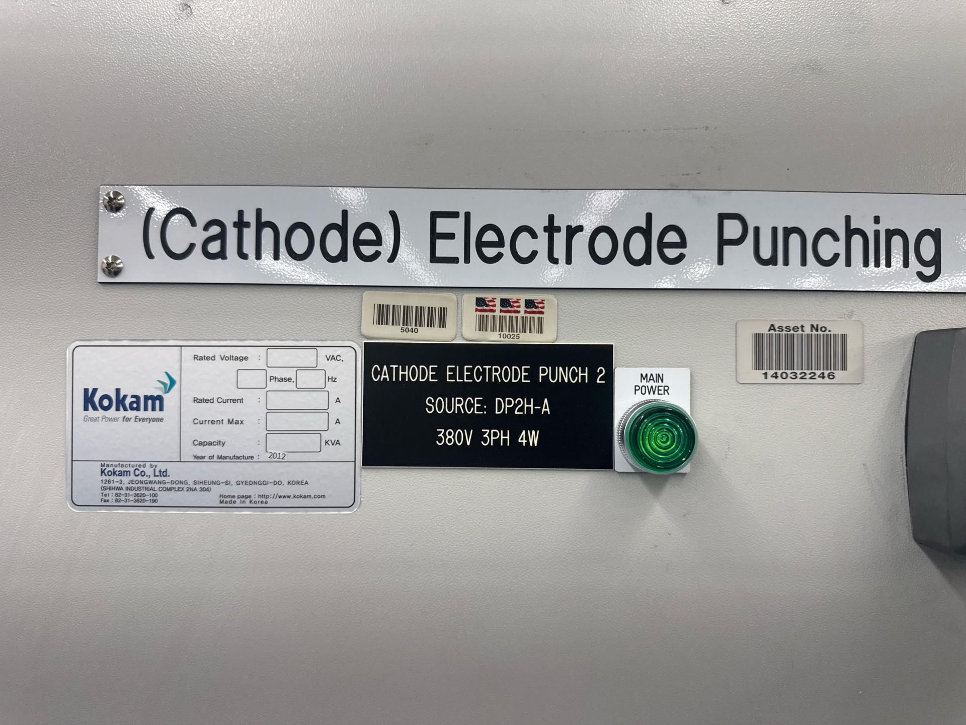 Cathode Punching Line B - Image 20 of 22