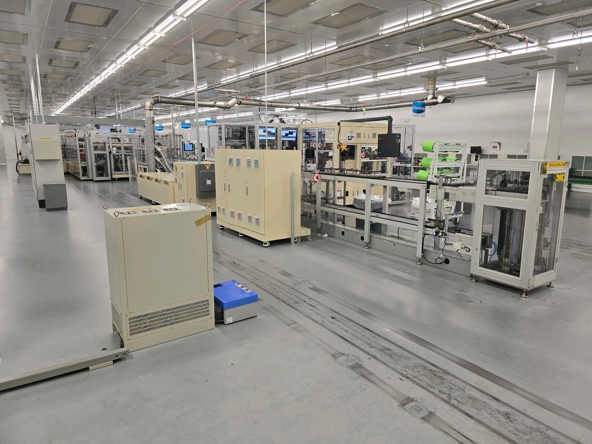 ENTIRETY - XALT Pouch Cell Assembly Line 4 [Lots 4414-4419]