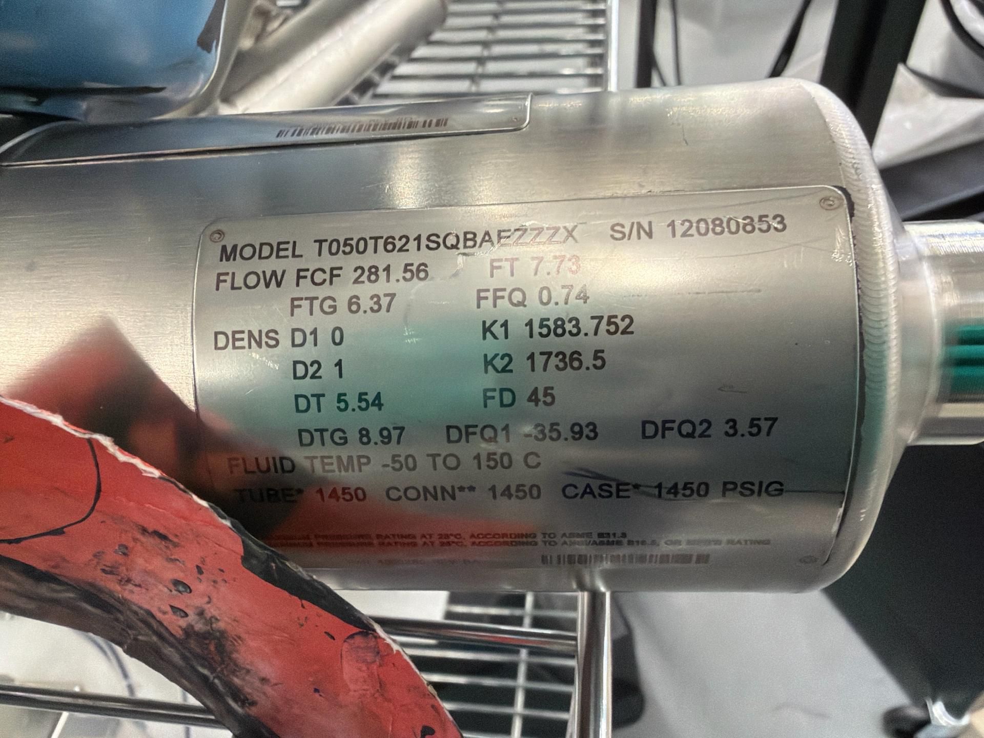Micro Motion F-Series Coriolis Flow and Density Meter, AND Micro Motion T-Series Coriolis Flow and D - Image 7 of 7