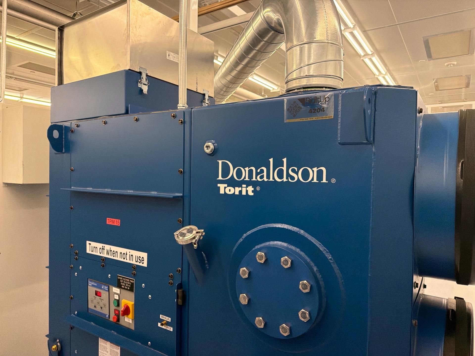 Donaldson Torit Downflo Oval (DFO 2-2) cartridge dust collector. - Image 4 of 7