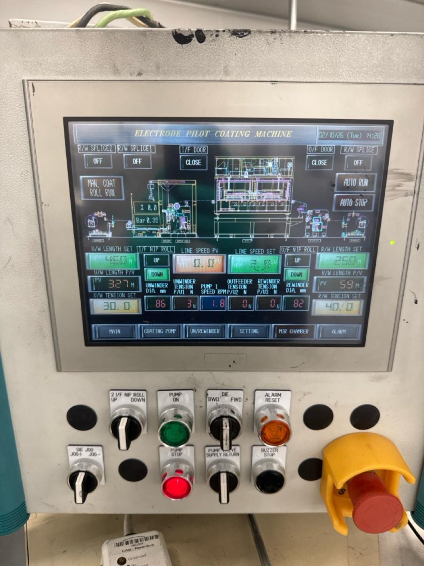 Electrode pilot coating machine - Image 2 of 8