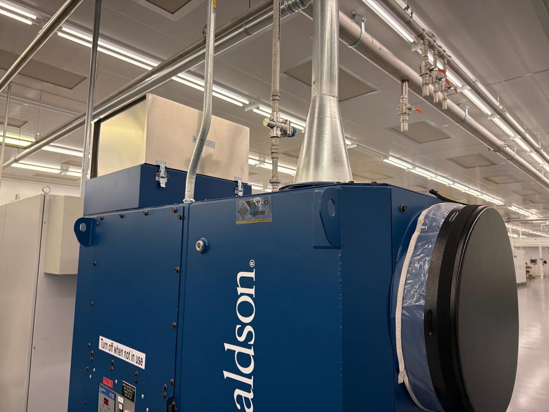 Donaldson Torit Downflo Oval (DFO 2-2) cartridge dust collector. - Image 4 of 8
