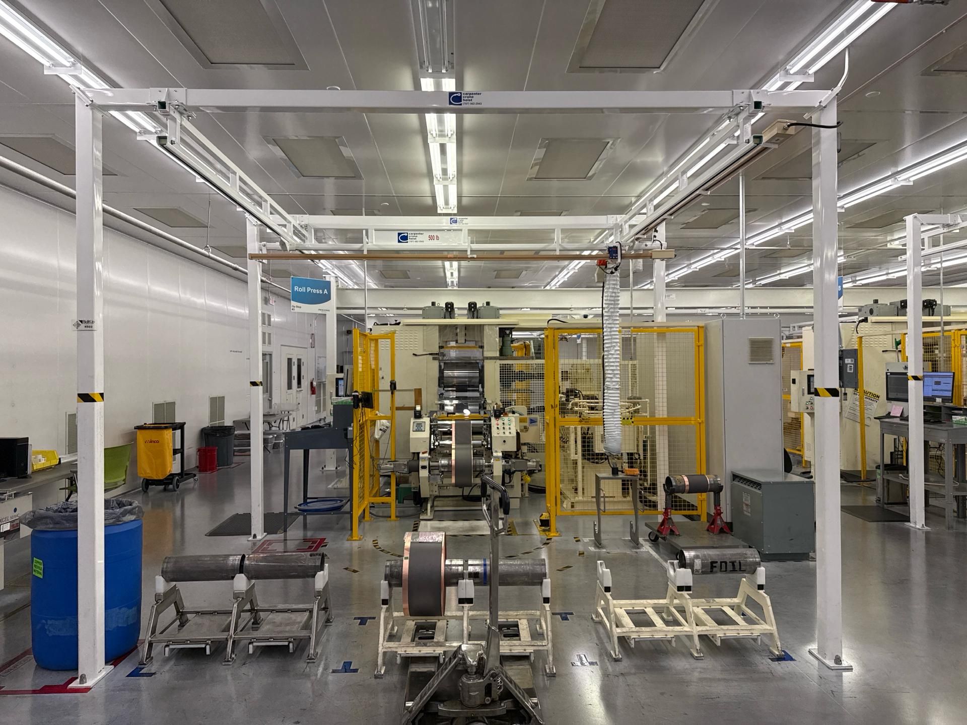 14' x 12' Carpenter Crane Hoist Station