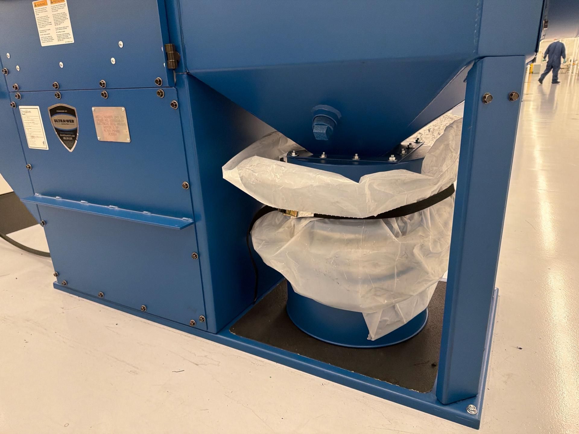 Donaldson Torit Downflo Oval (DFO 2-2) cartridge dust collector. - Image 3 of 6