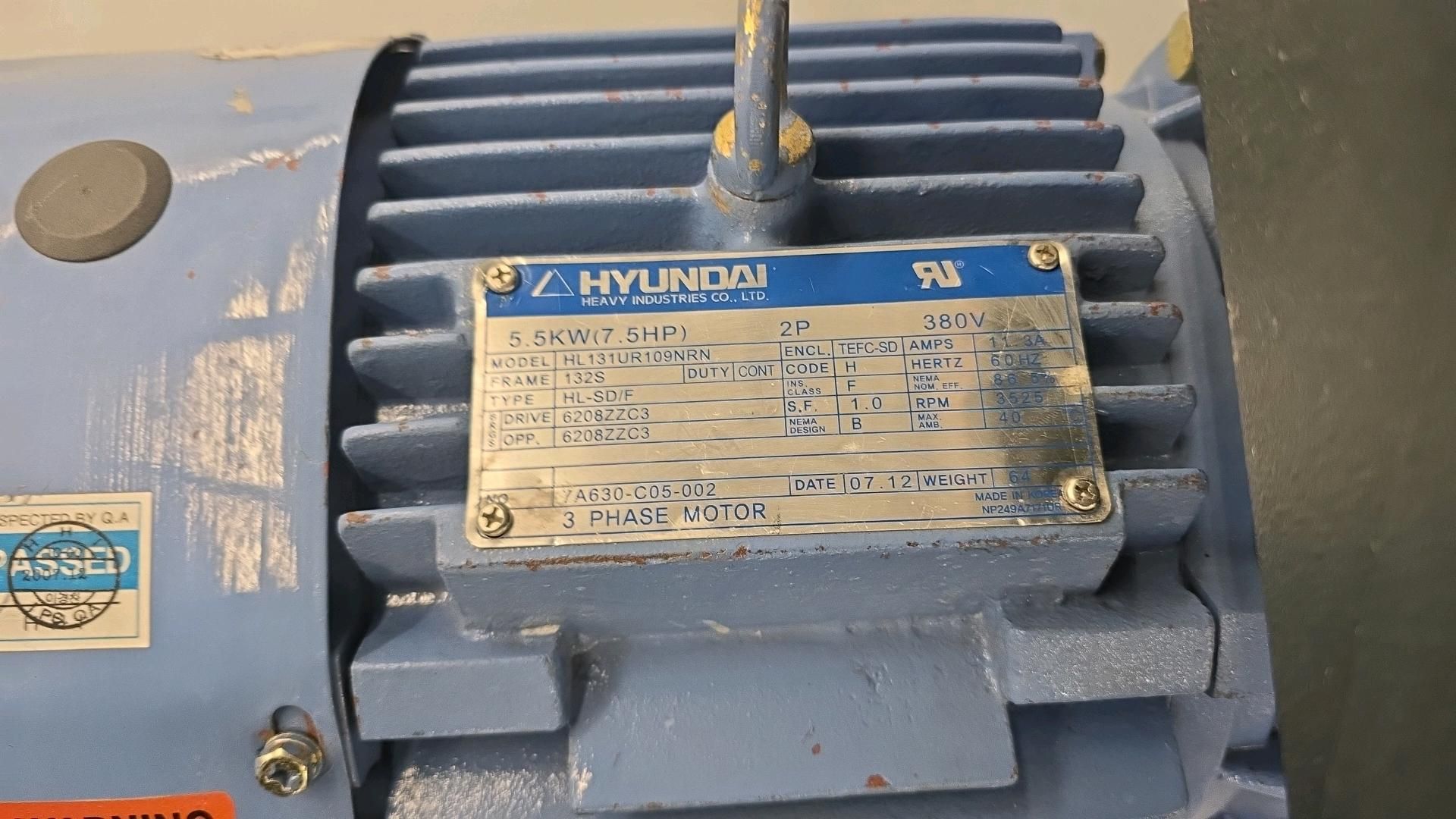 Busch NC 0700 A N03 XXRX Vacuum Pump - Image 7 of 8