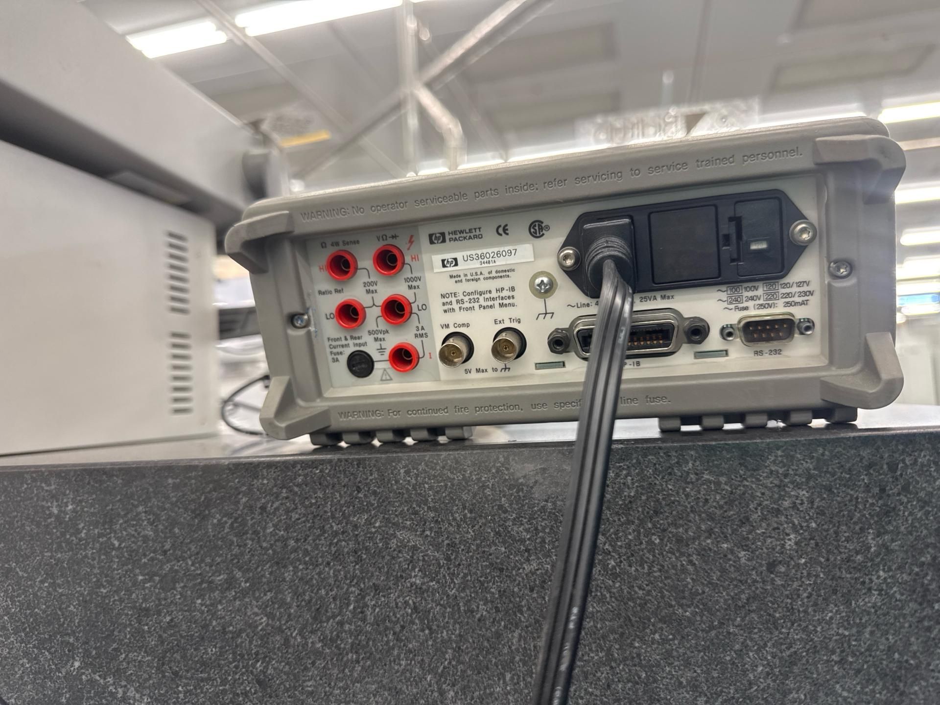 Hewlett Packard 34401A 6½‑Digit Bench Multimeter - Image 4 of 4