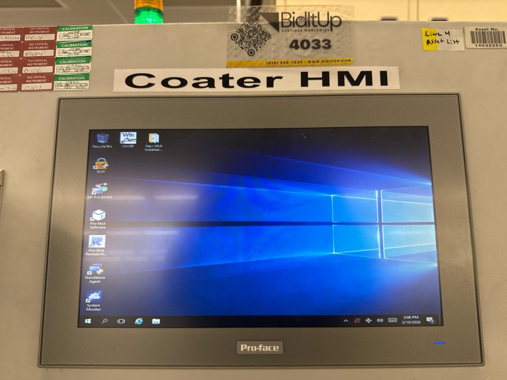 Rittal Coater HMI Enclosure w/ Pro-Face PS5000 W15” Muti-touch Display Module - Image 2 of 4