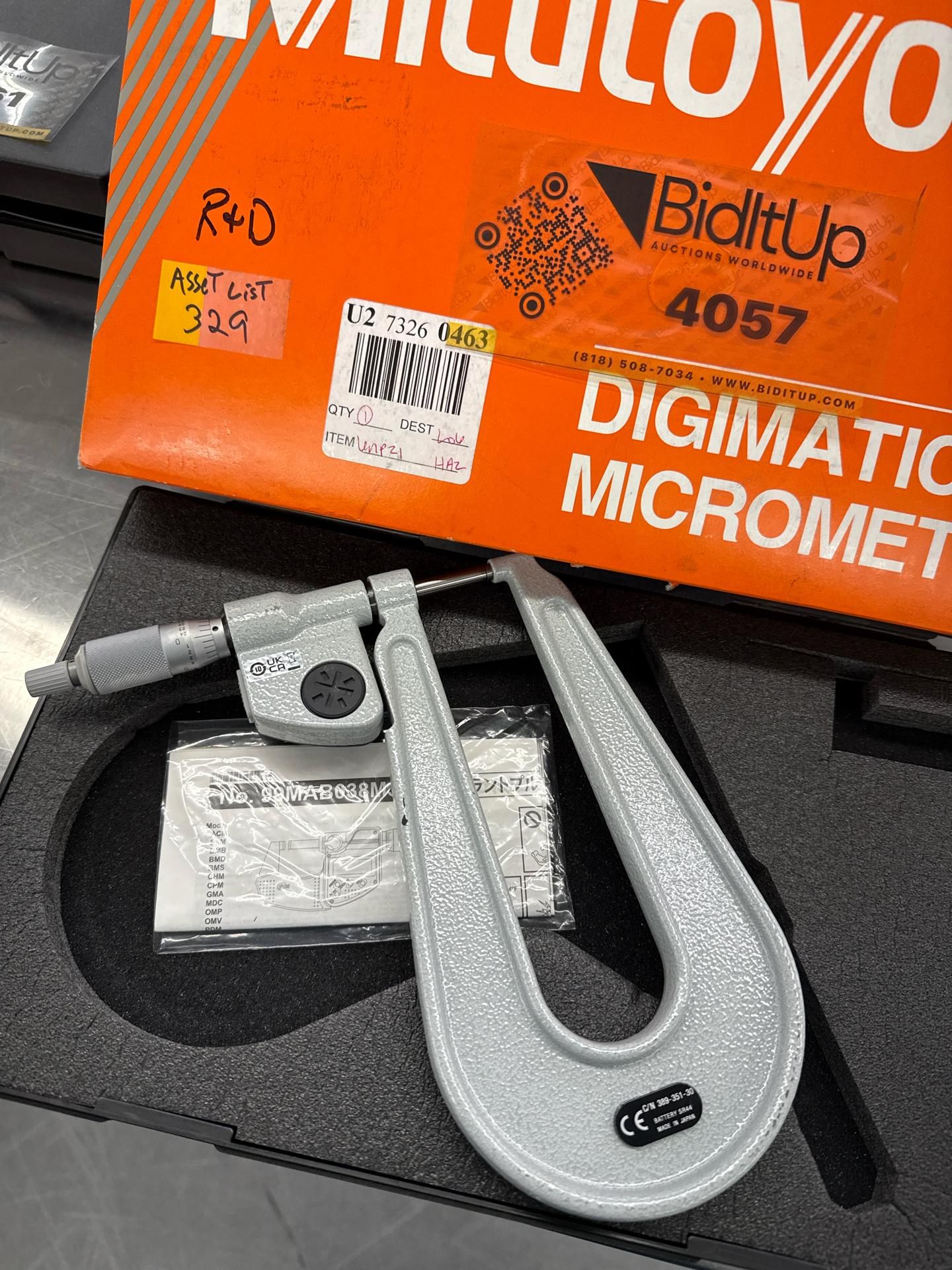 Mitutoyo Digimatic Micrometer - Image 3 of 3