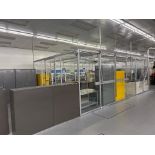 R&D aquarium W/ MST Air Filter 190” x 295” x 100”