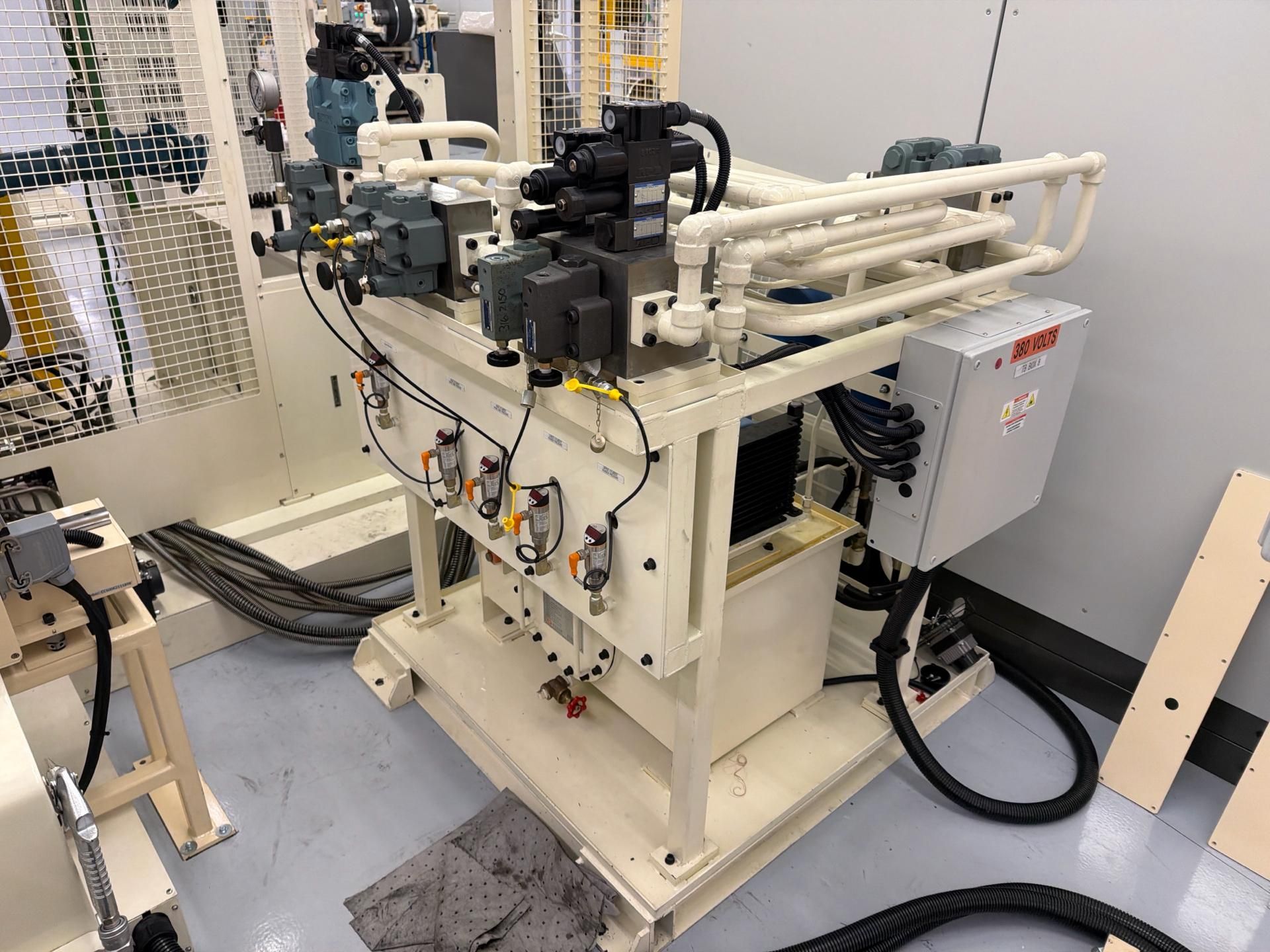 Industrial Hydraulic Power Unit Pump with Hyundai Heavy Industries HS Series AC 3 Phase Induction Mo