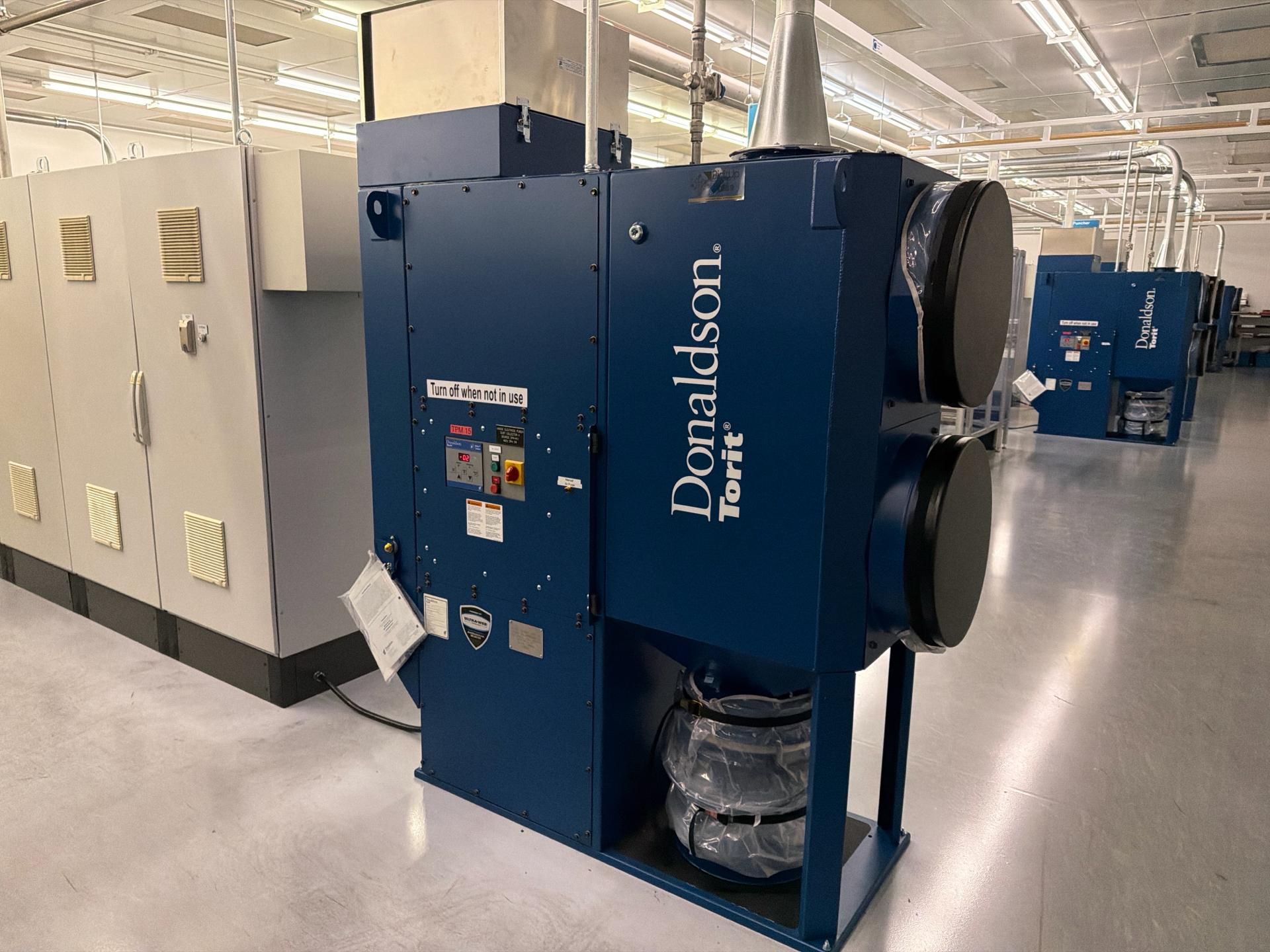 Donaldson Torit Downflo Oval (DFO 2-2) cartridge dust collector.