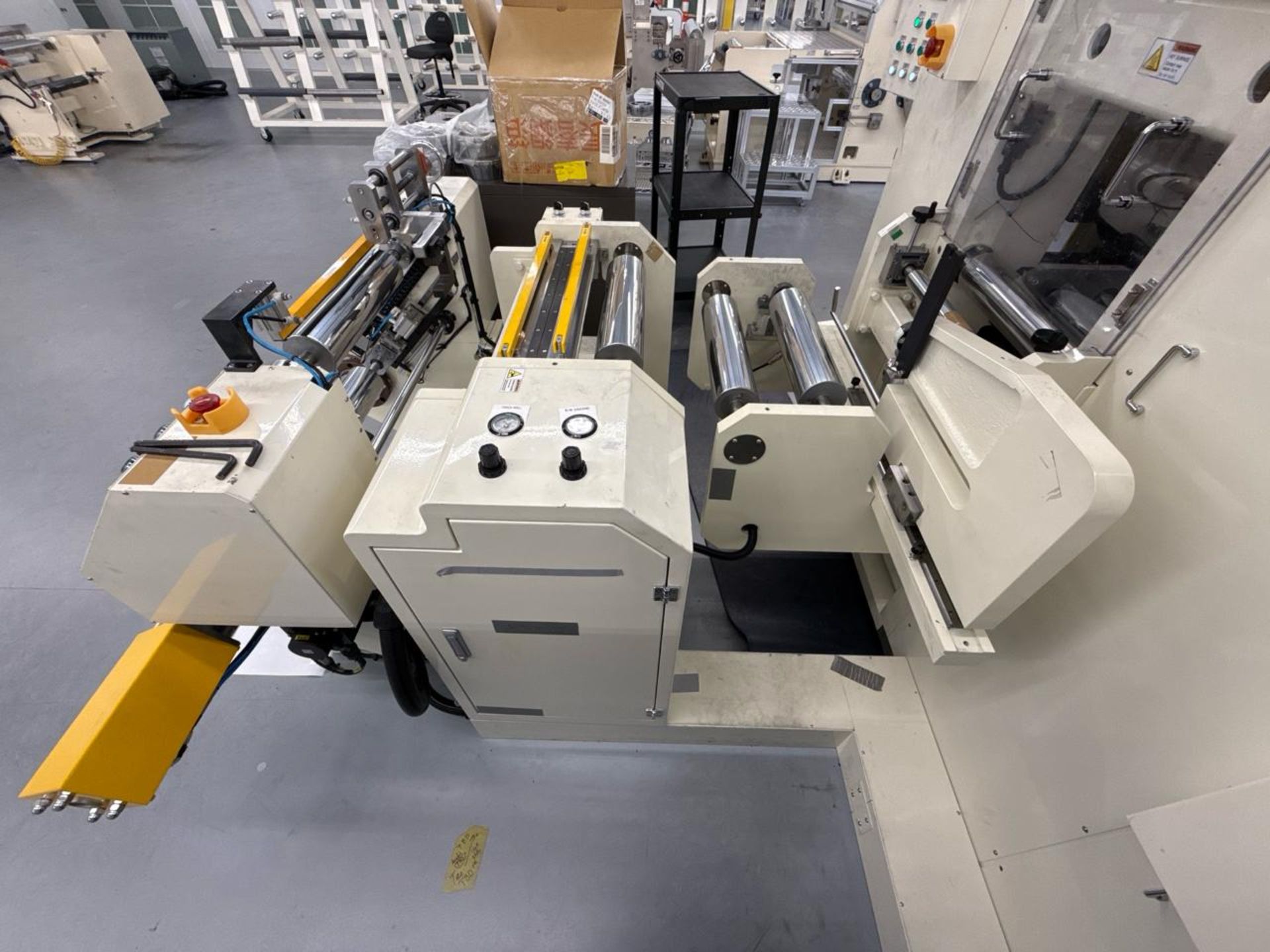 CIS Co., LTD. Roll Press & CIS/Proface HMI Panel w/ Polaris DP-20 Web Guide Control - Image 9 of 9