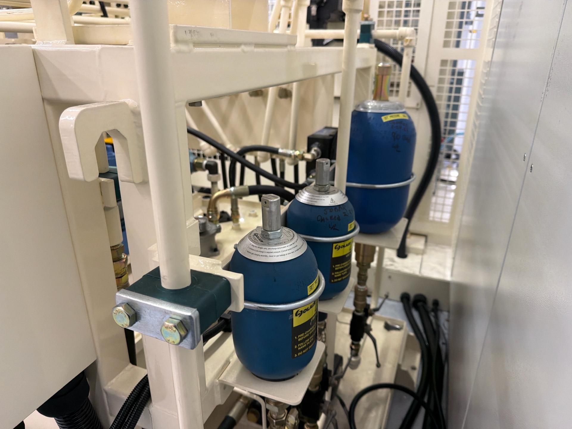 Industrial Hydraulic Power Unit with Hyundai Heavy Industries HS Series AC 3 Phase Induction Motor - Image 3 of 7