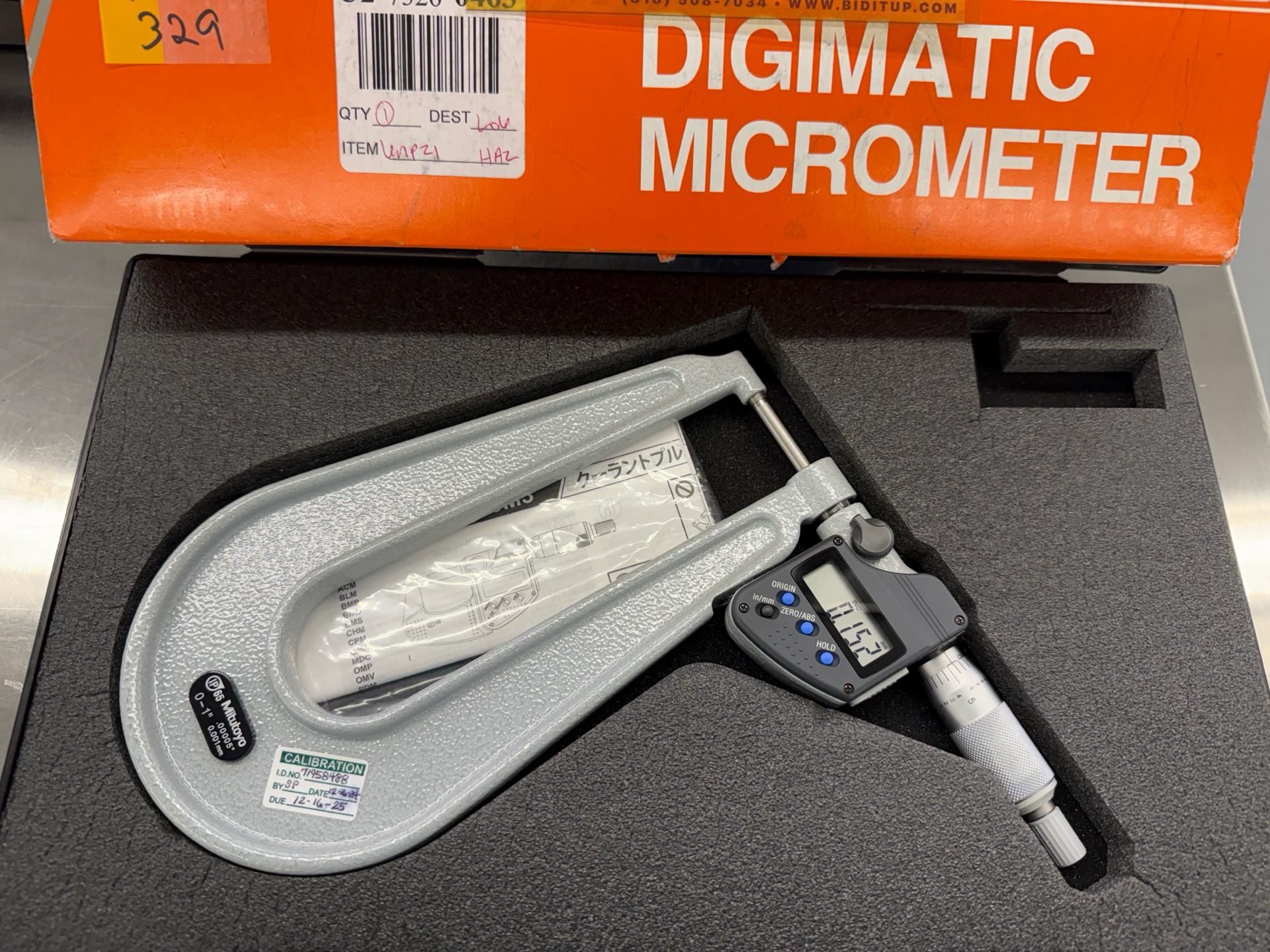 Mitutoyo Digimatic Micrometer - Image 2 of 3