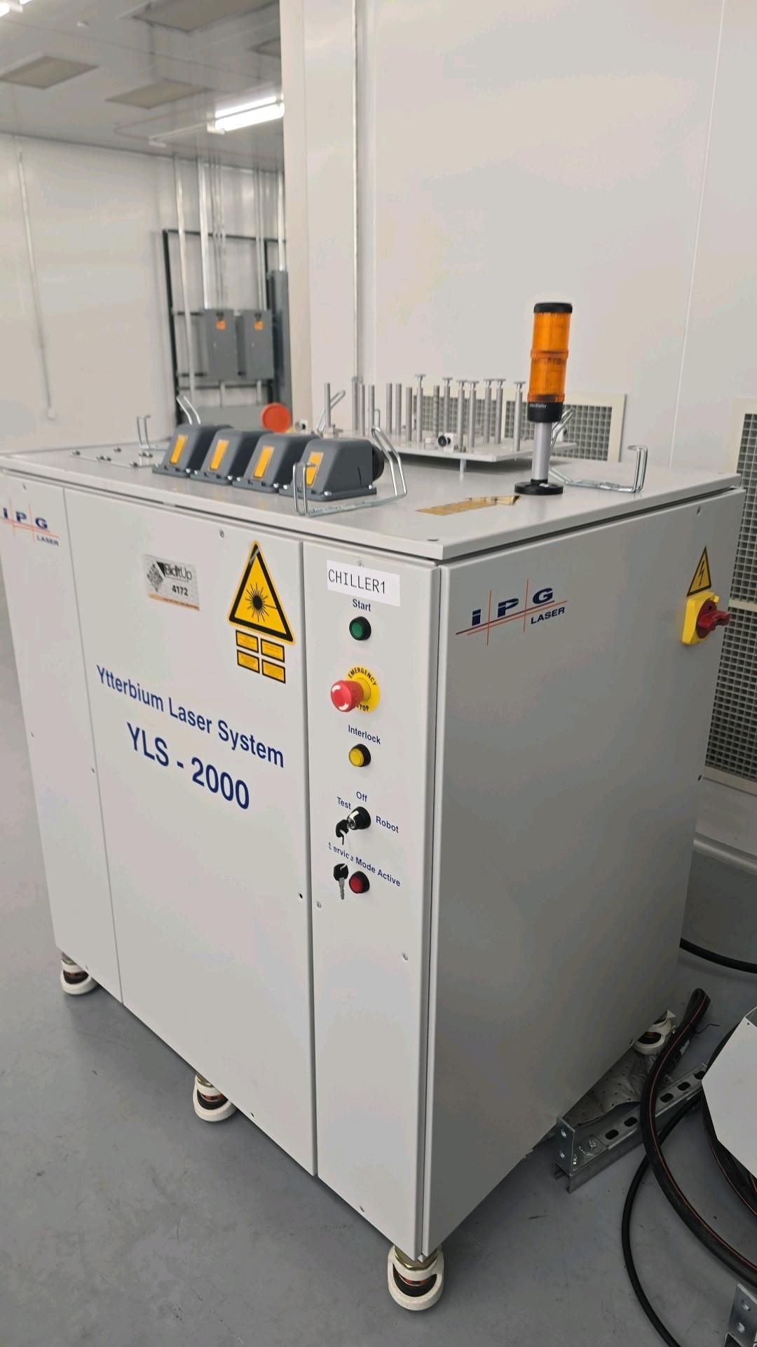 2011 IPG Laser YLS-2000-S4T Ytterbium Laser System - Image 4 of 10