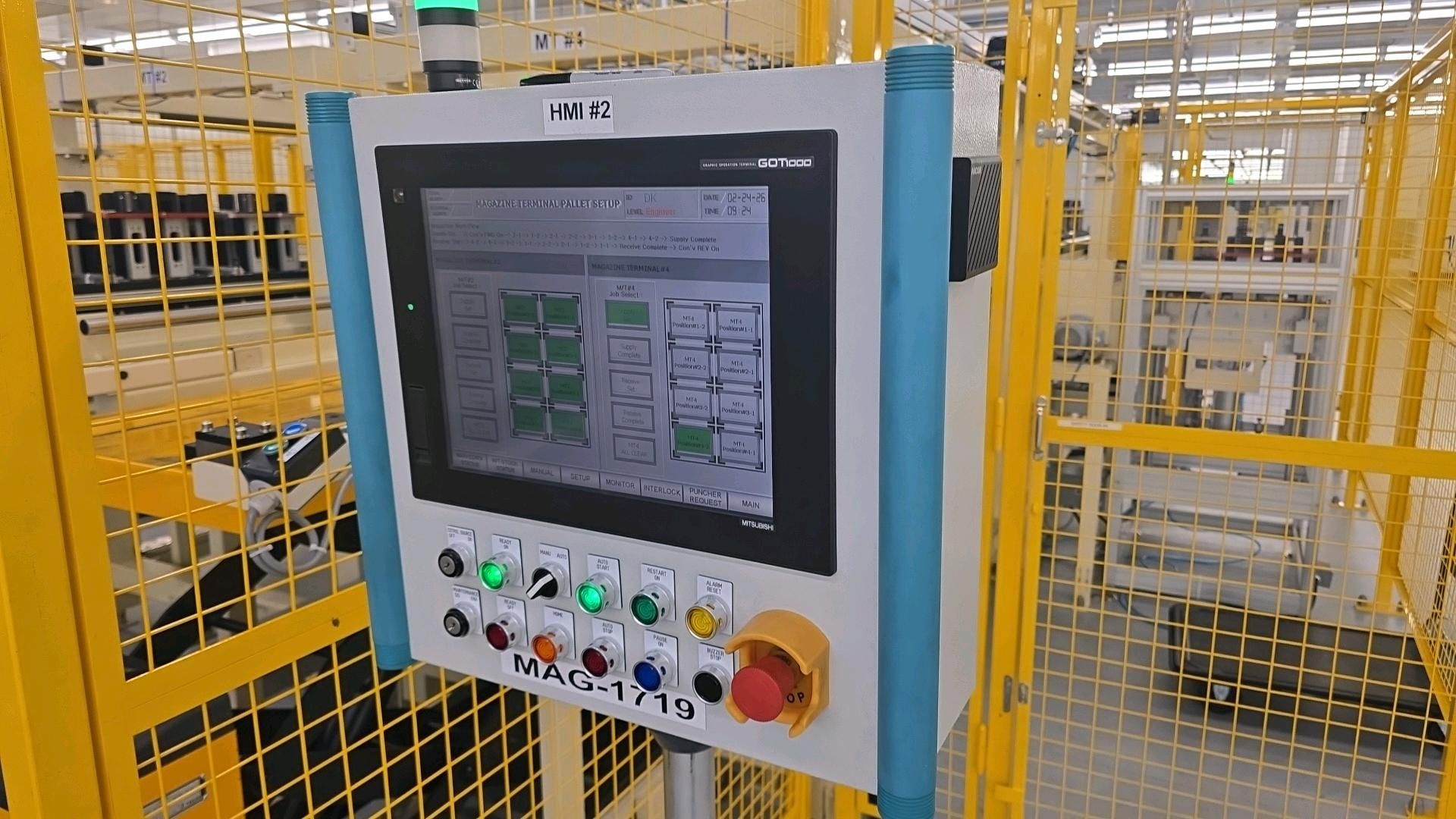 Cathode Punching Electrode Magazine and Exhaust Loading / Unloading Coneyor System - Image 10 of 11