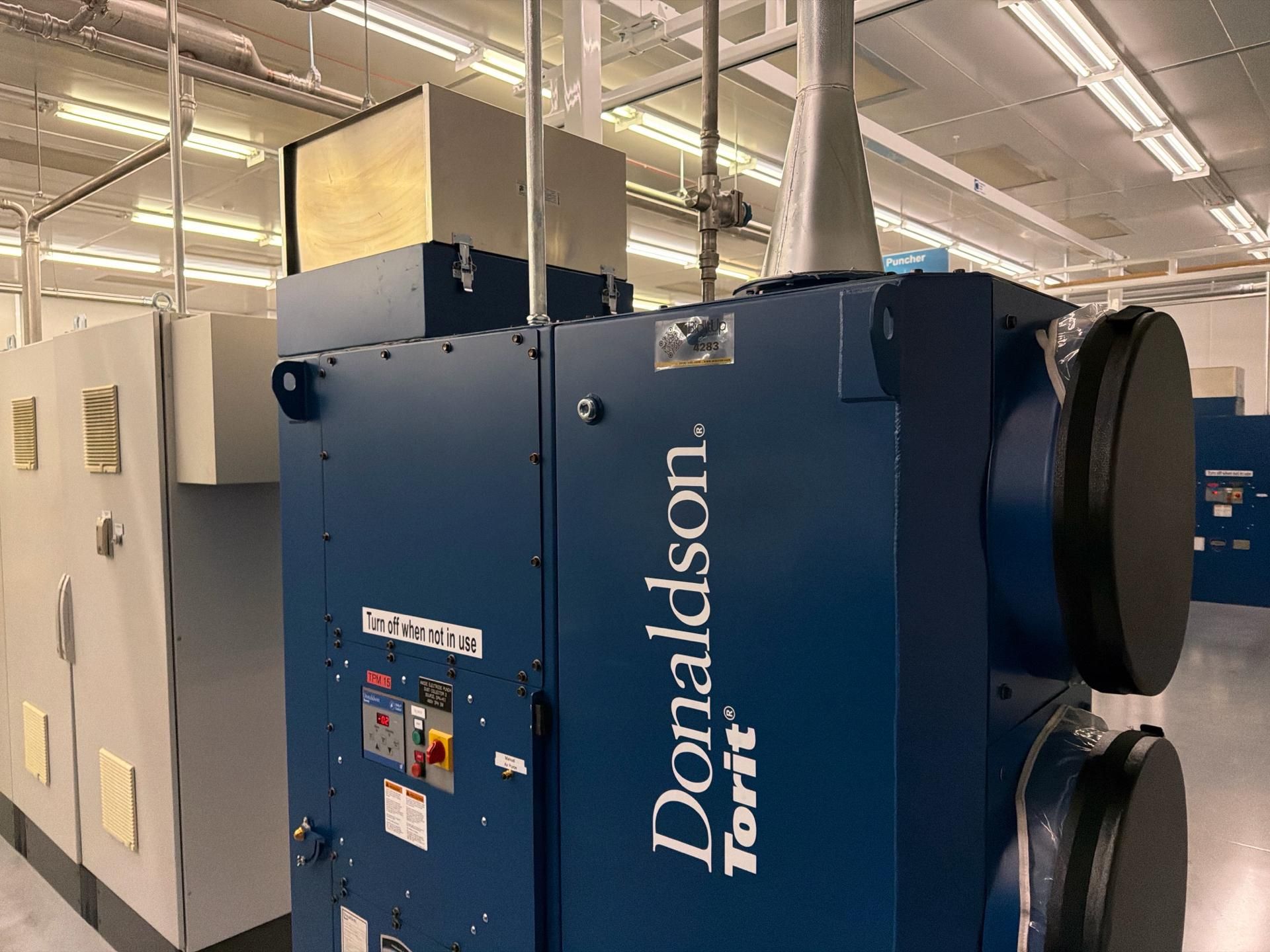 Donaldson Torit Downflo Oval (DFO 2-2) cartridge dust collector. - Image 4 of 8