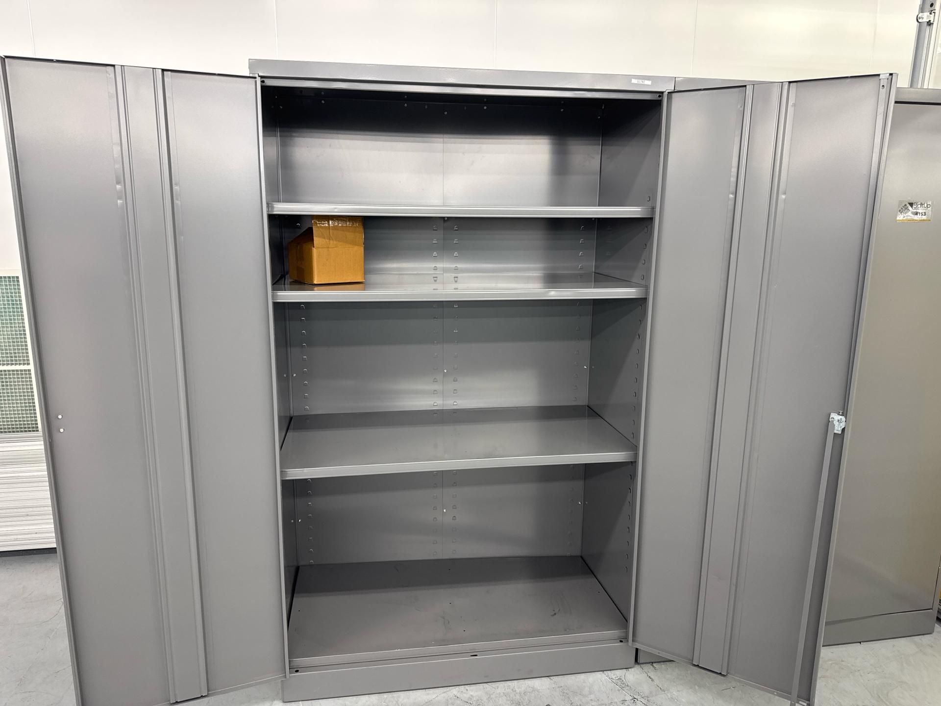 ULINE 2-Door Storage Cabinet - Image 2 of 3