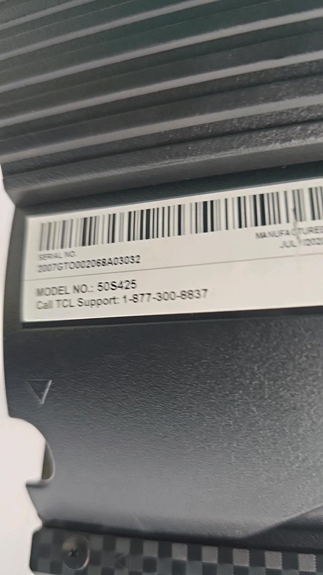 TCL 50S425 50" TV w/ Stand - Image 4 of 4