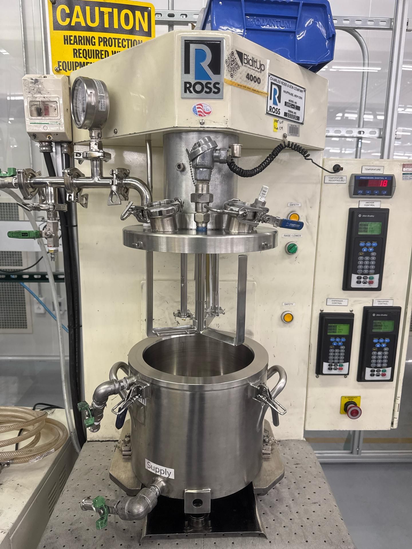 Ross VMC‑2 Triple‑Shaft VersaMix 2‑Gallon - Image 4 of 9
