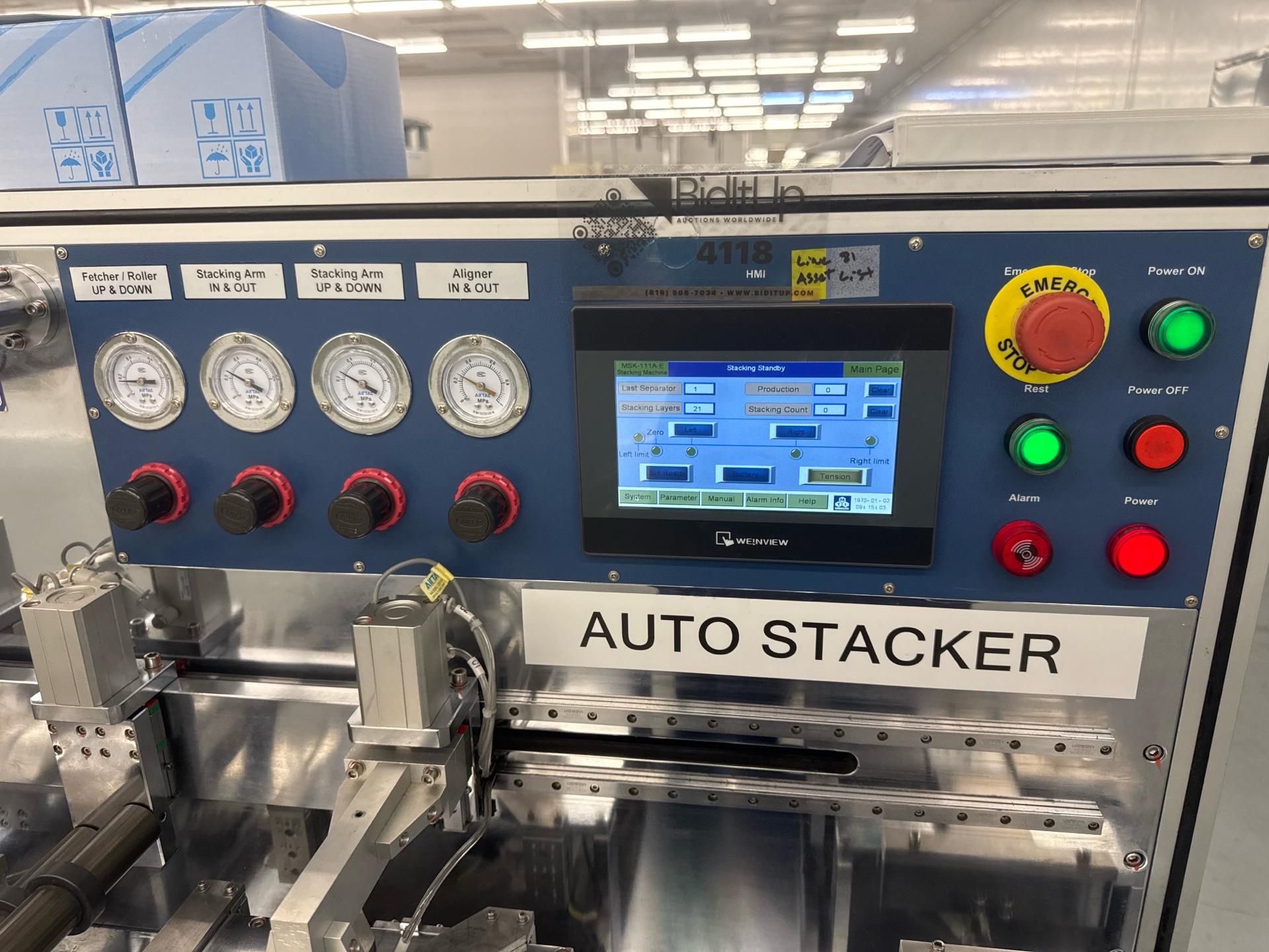 MSK-111A-E Automation Stacking Machine - Image 7 of 11