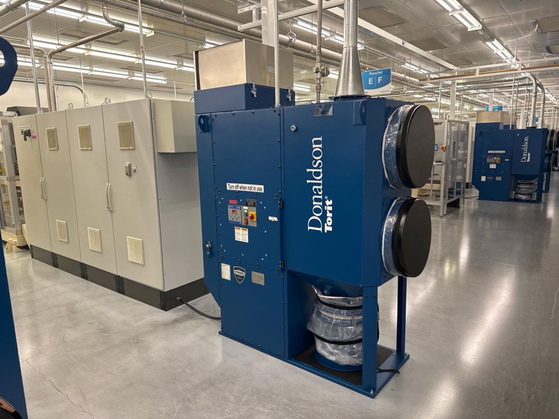 Donaldson Torit Downflo Oval (DFO 2-2) cartridge dust collector.