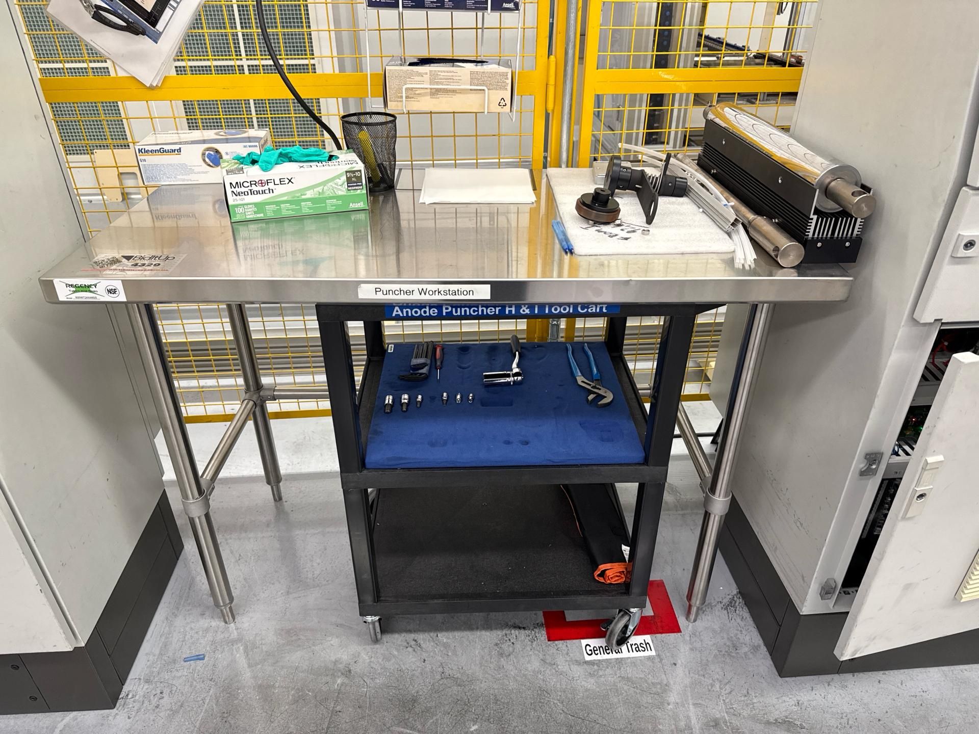 Regency Stainless Steel Table 48” x 24” x 36”