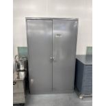 Uline steel cabinet