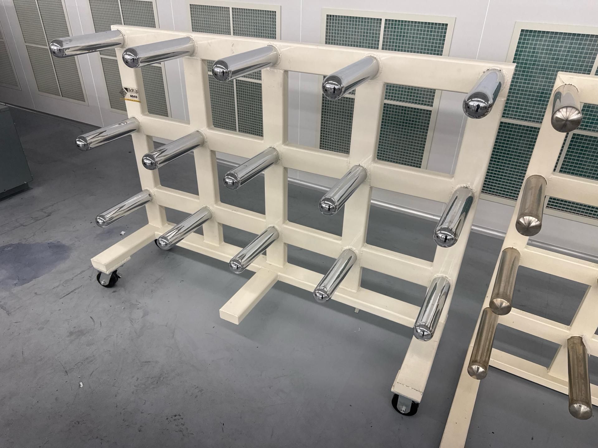 Steel Spool Storage Rack - Image 2 of 6