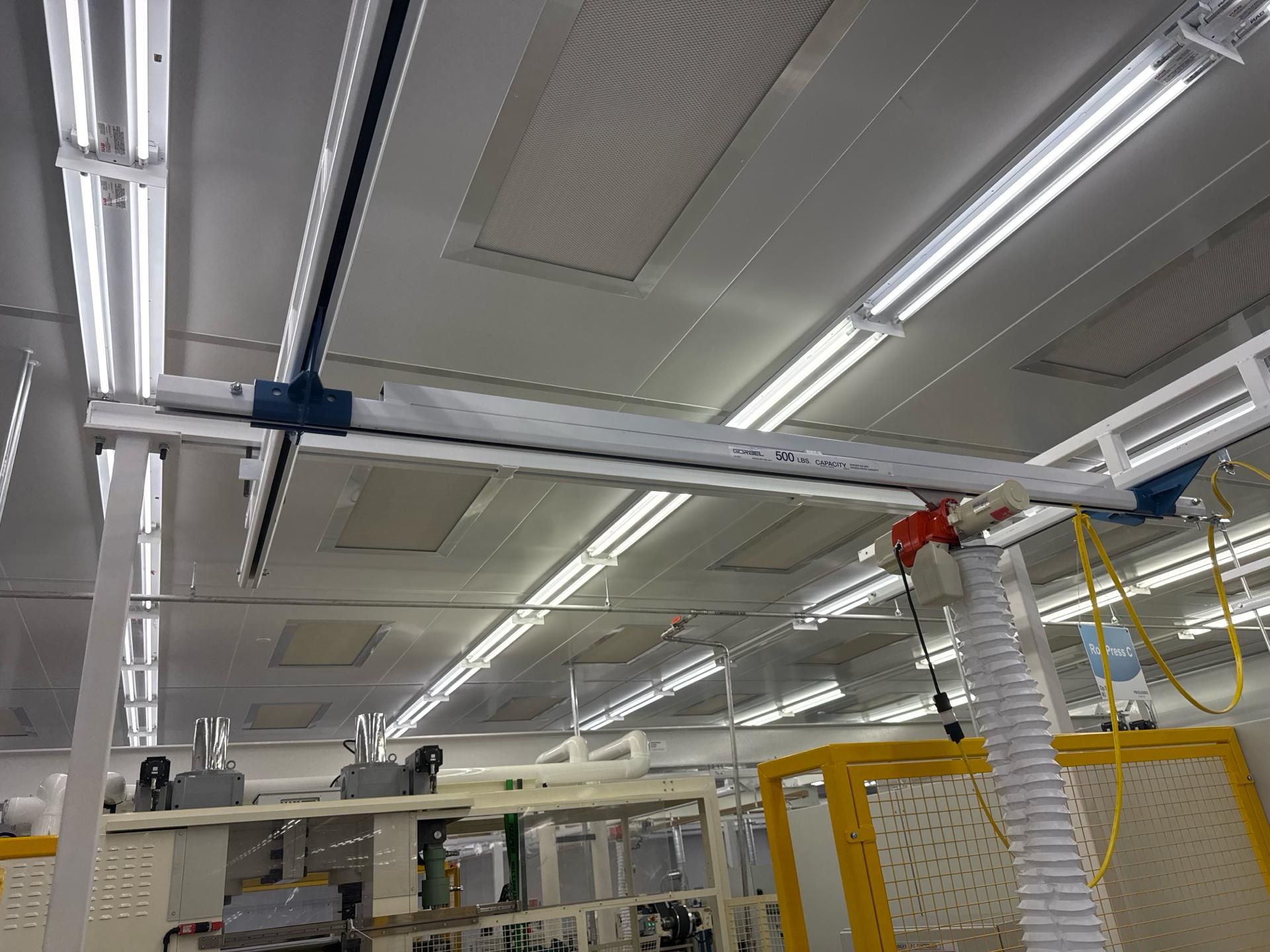 9' x 11' Gorbel Crain Hoist Station - Image 3 of 7