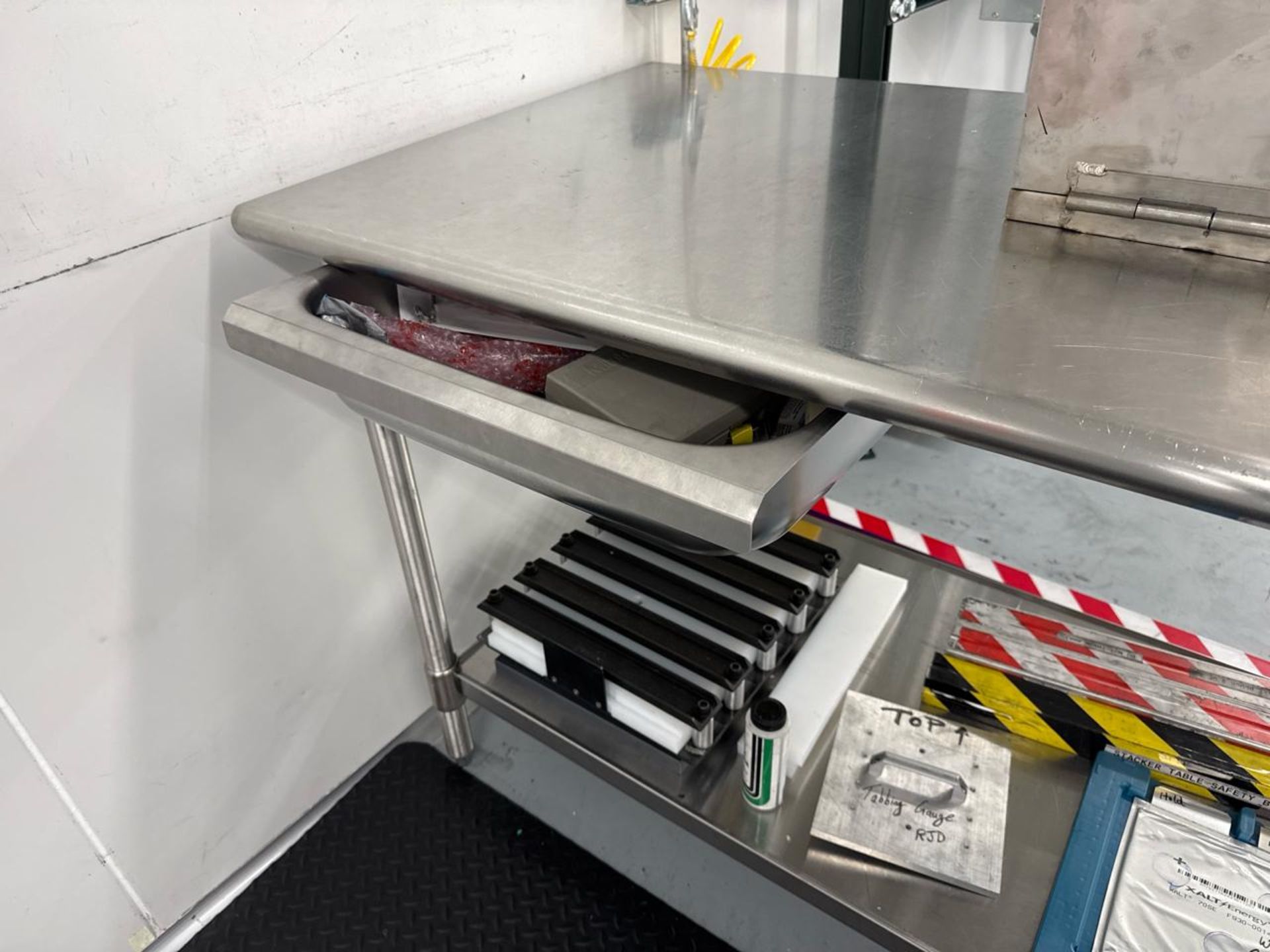 Global Industrial Stainless Steel Table - Image 2 of 3