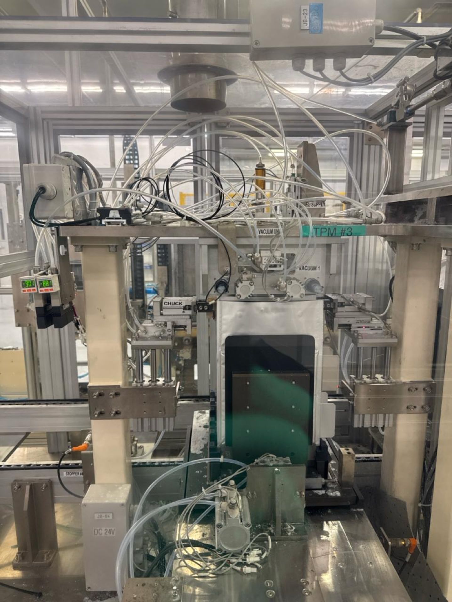 Battery cell electrolyte filling/Wetting/ Sealing assembly - Image 3 of 12