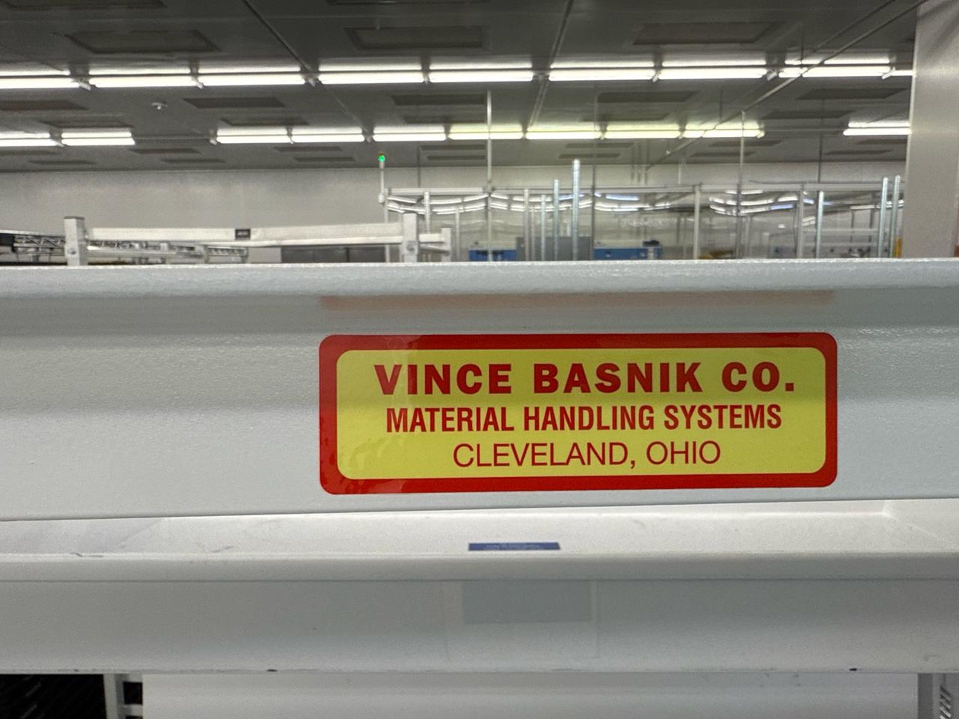 (4) Assorted Vince Basnik Co. Mobile Material Handling Racks - Image 4 of 4